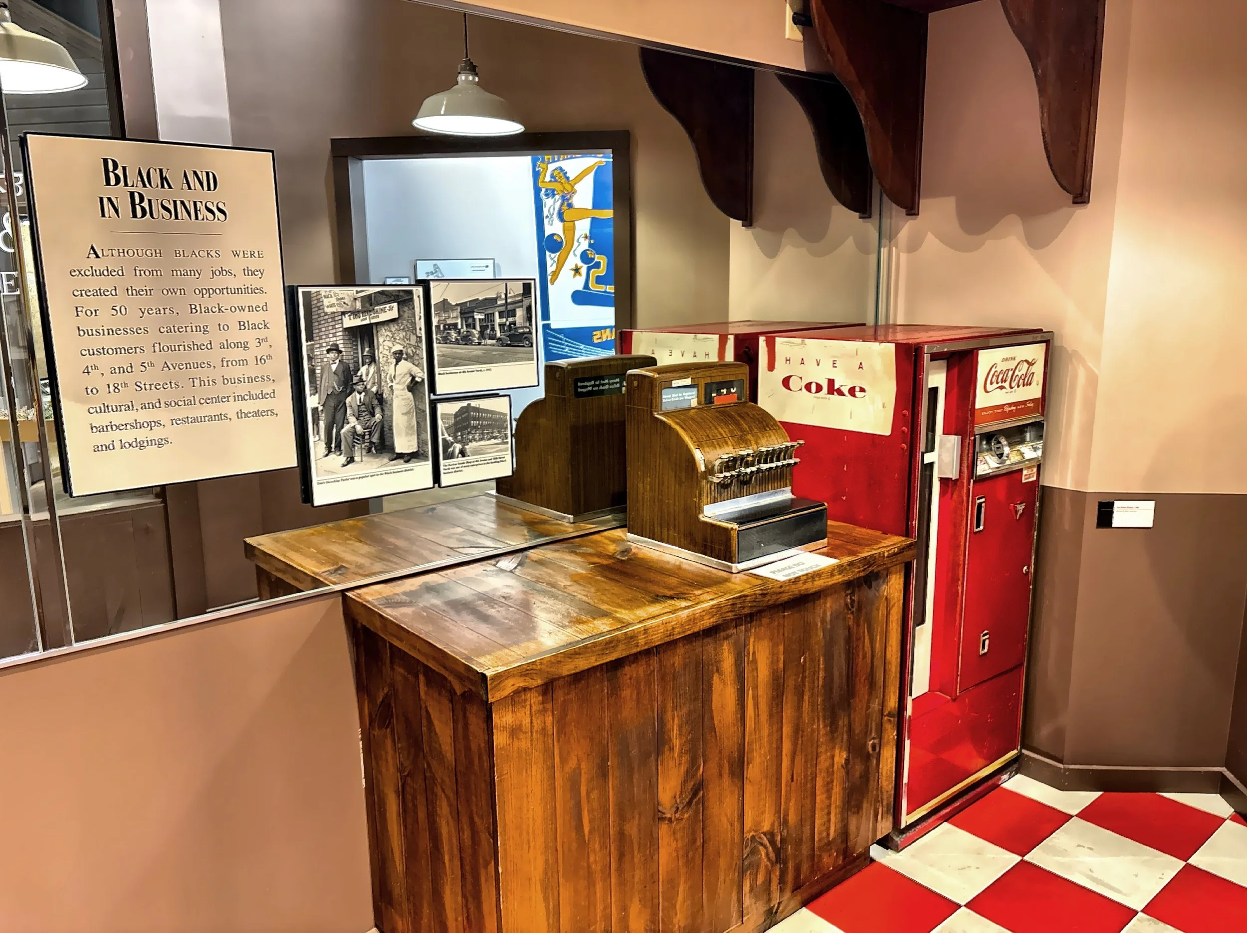  Exhibits regarding black businesses. 