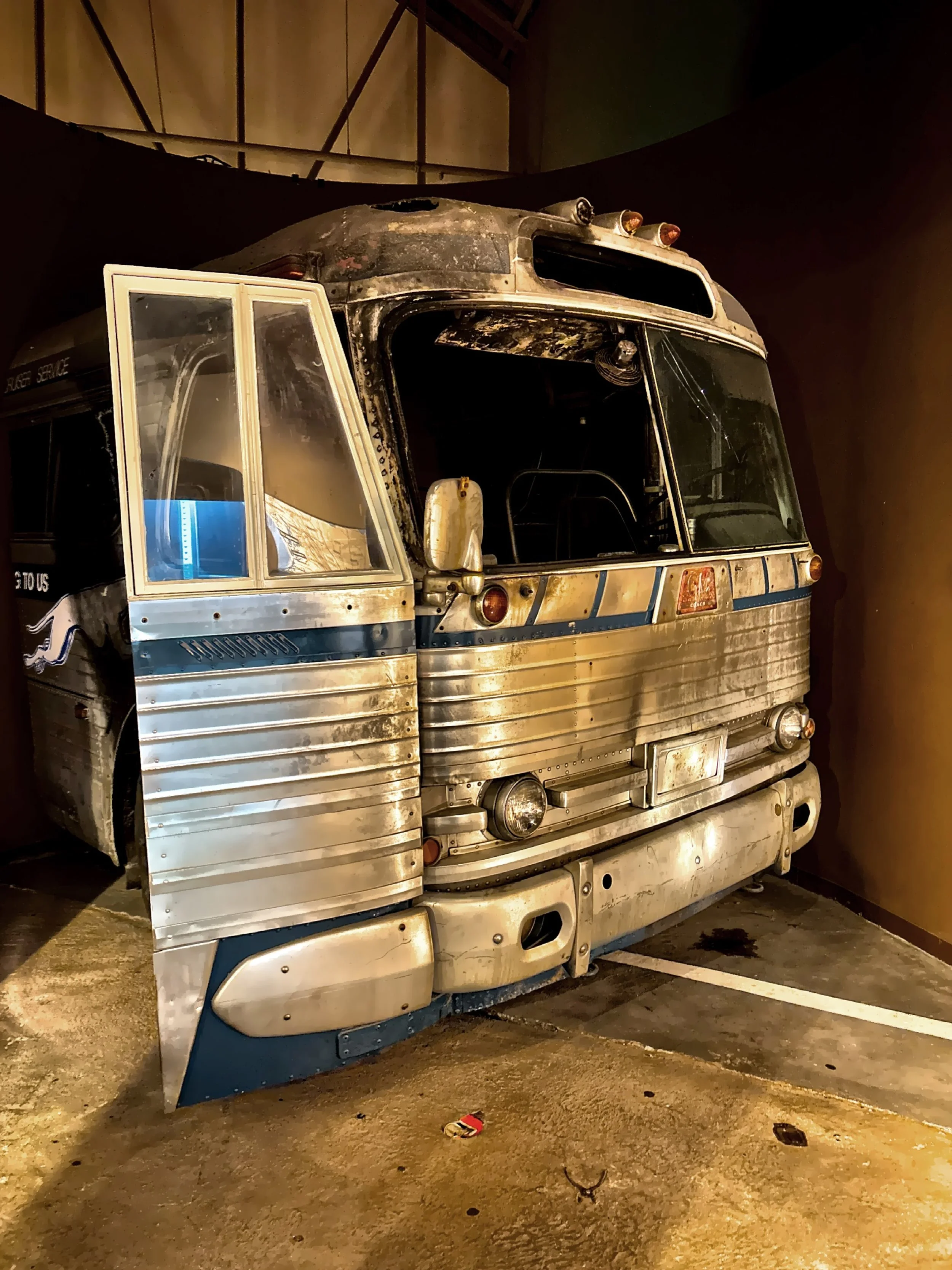  Part of the Freedom Riders exhibit. 