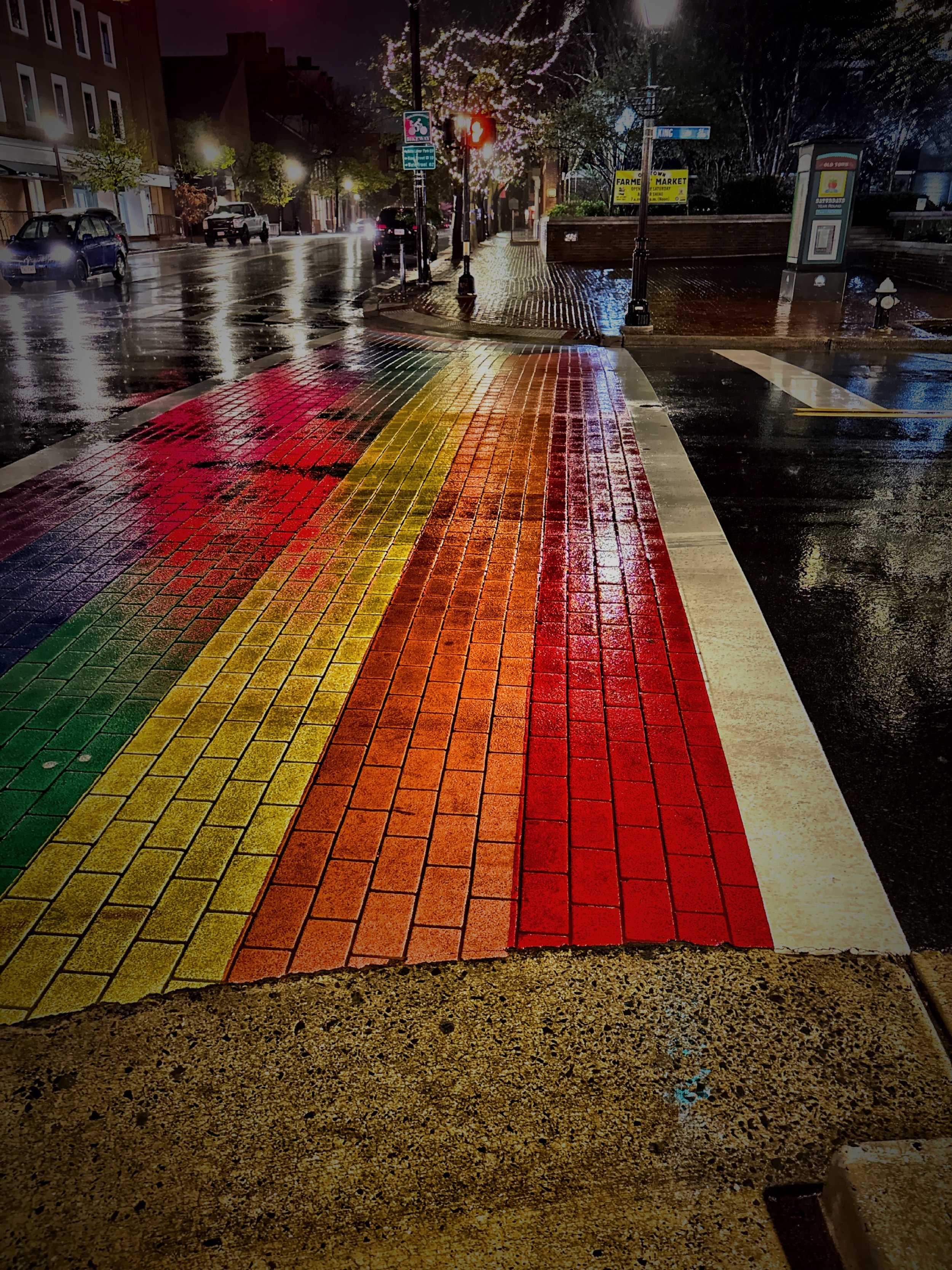  Rainbow walkway 