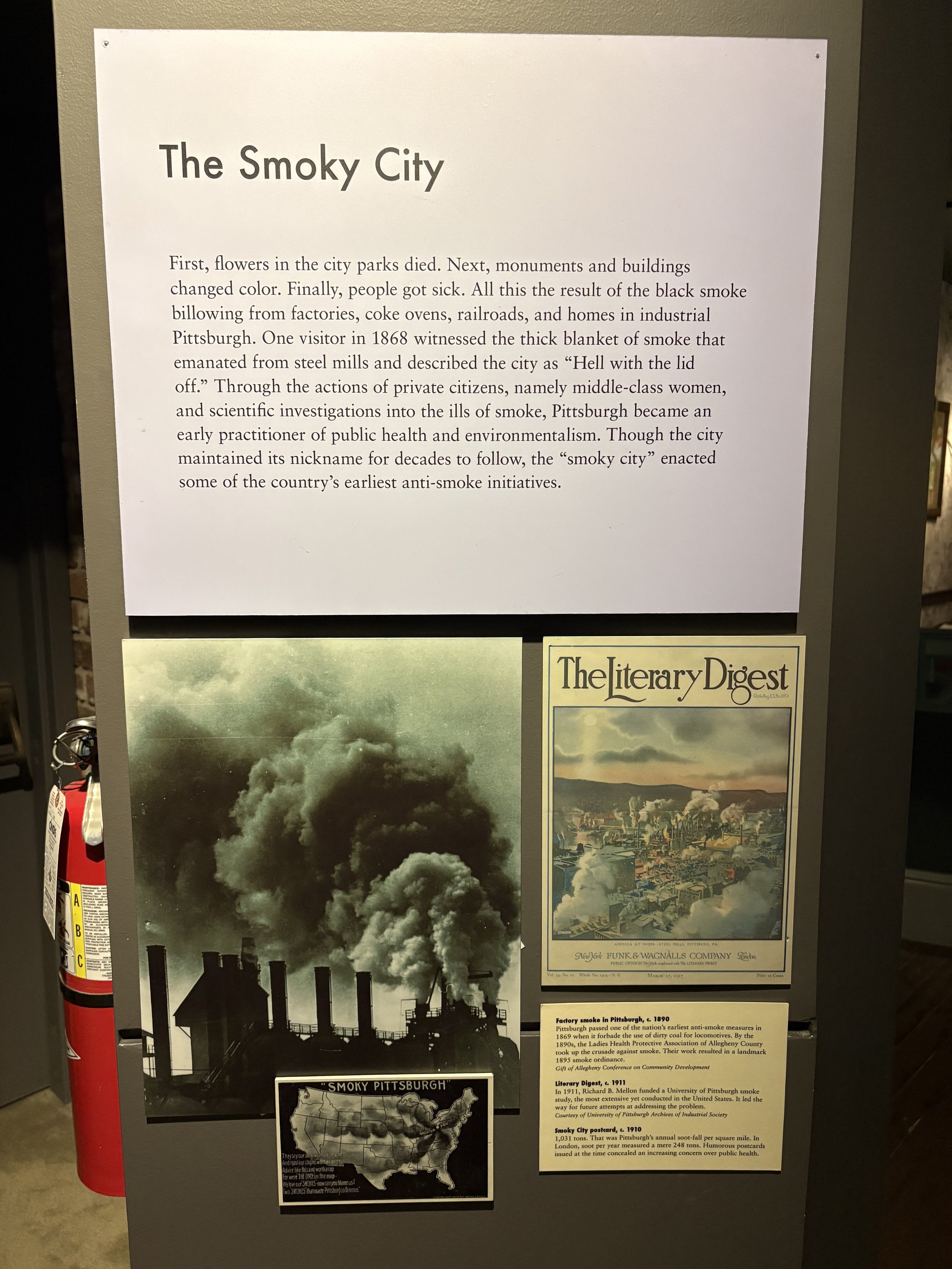 The city furnace’s smoke and steam blurred day and night.