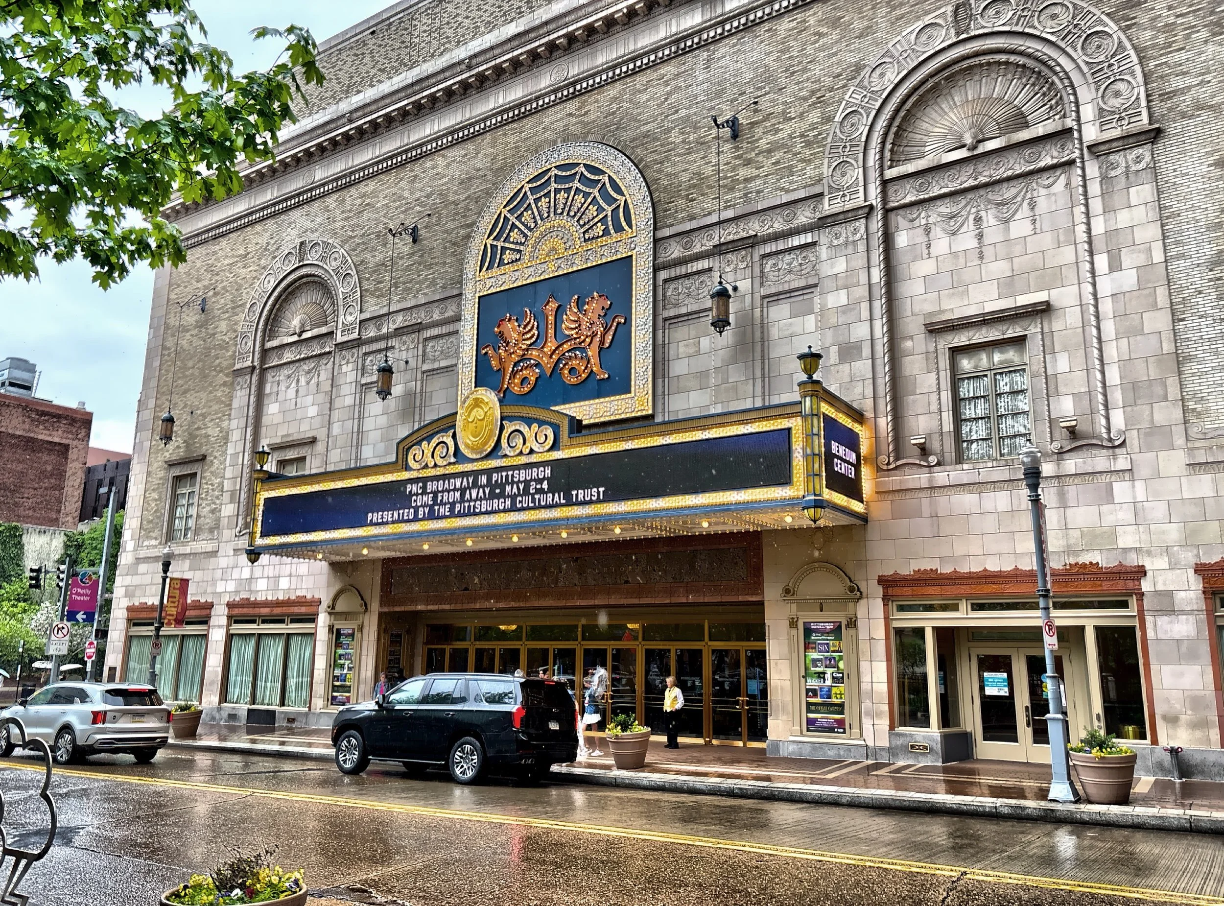  The Benedum Center theater and concert hall was originally opened in 1928 as the Stanley Theater. 
