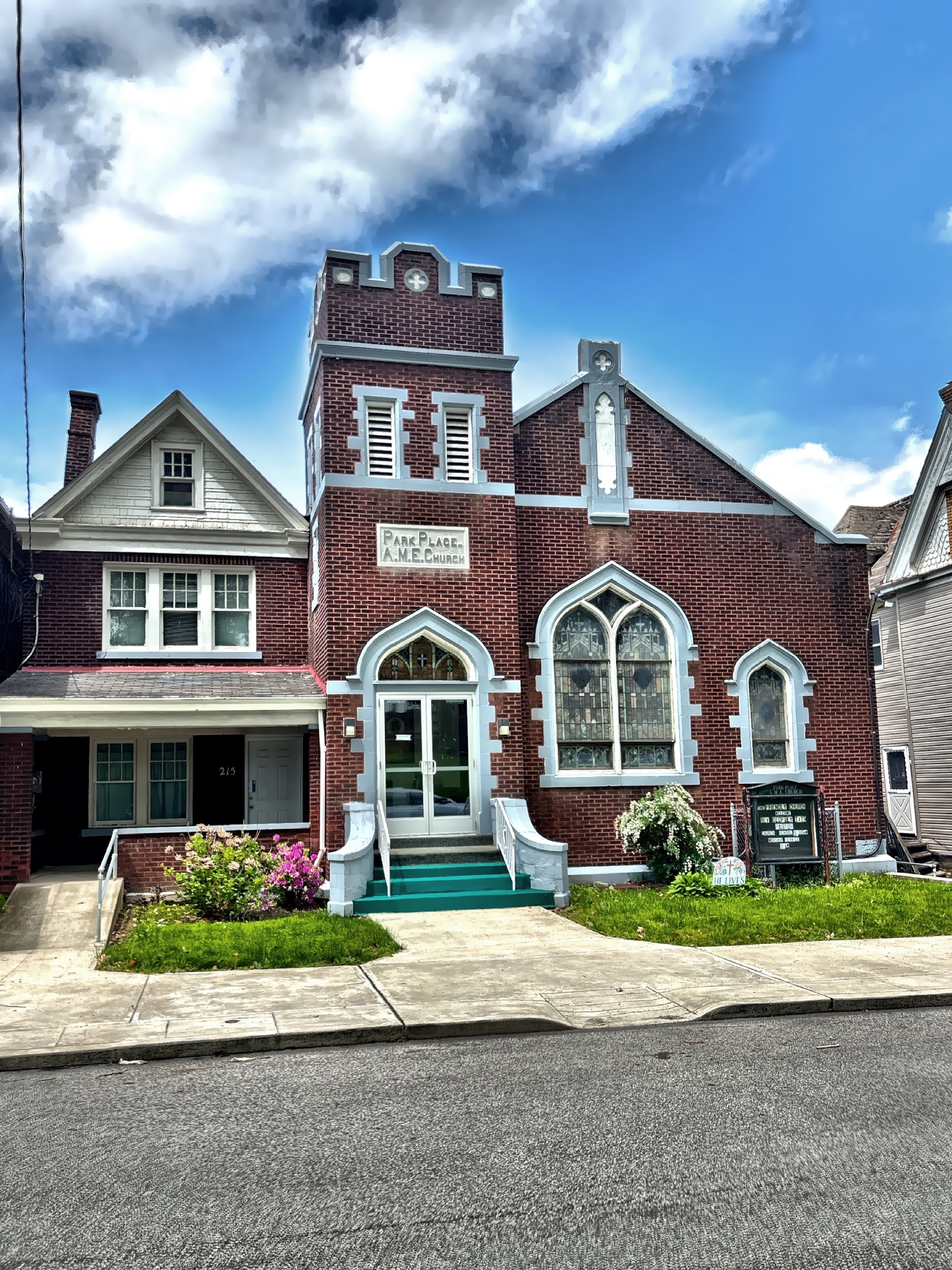  The Park Place AME Church was built in 1920. 