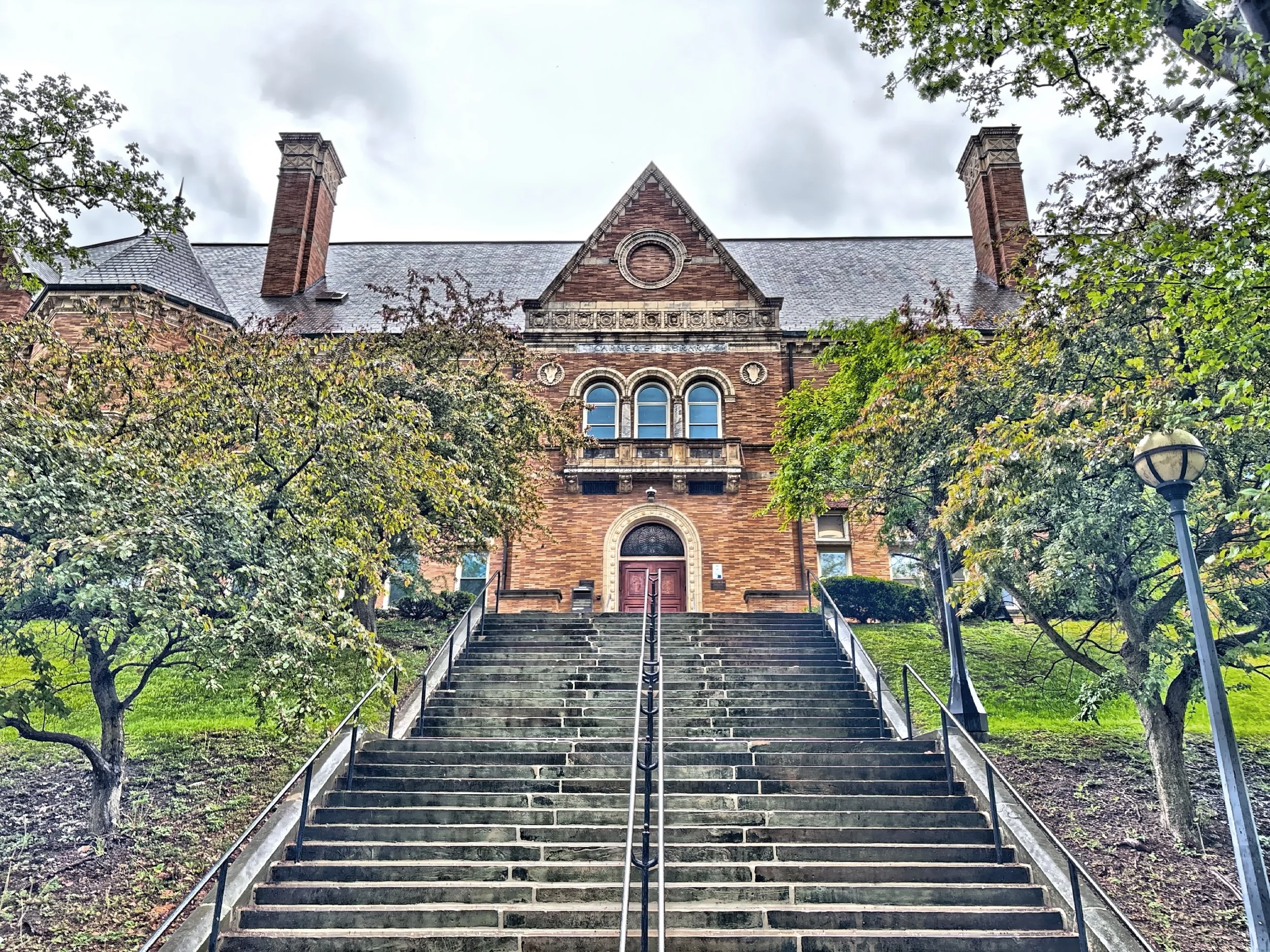  The Carnegie Library of Homestead opened in 1898. 