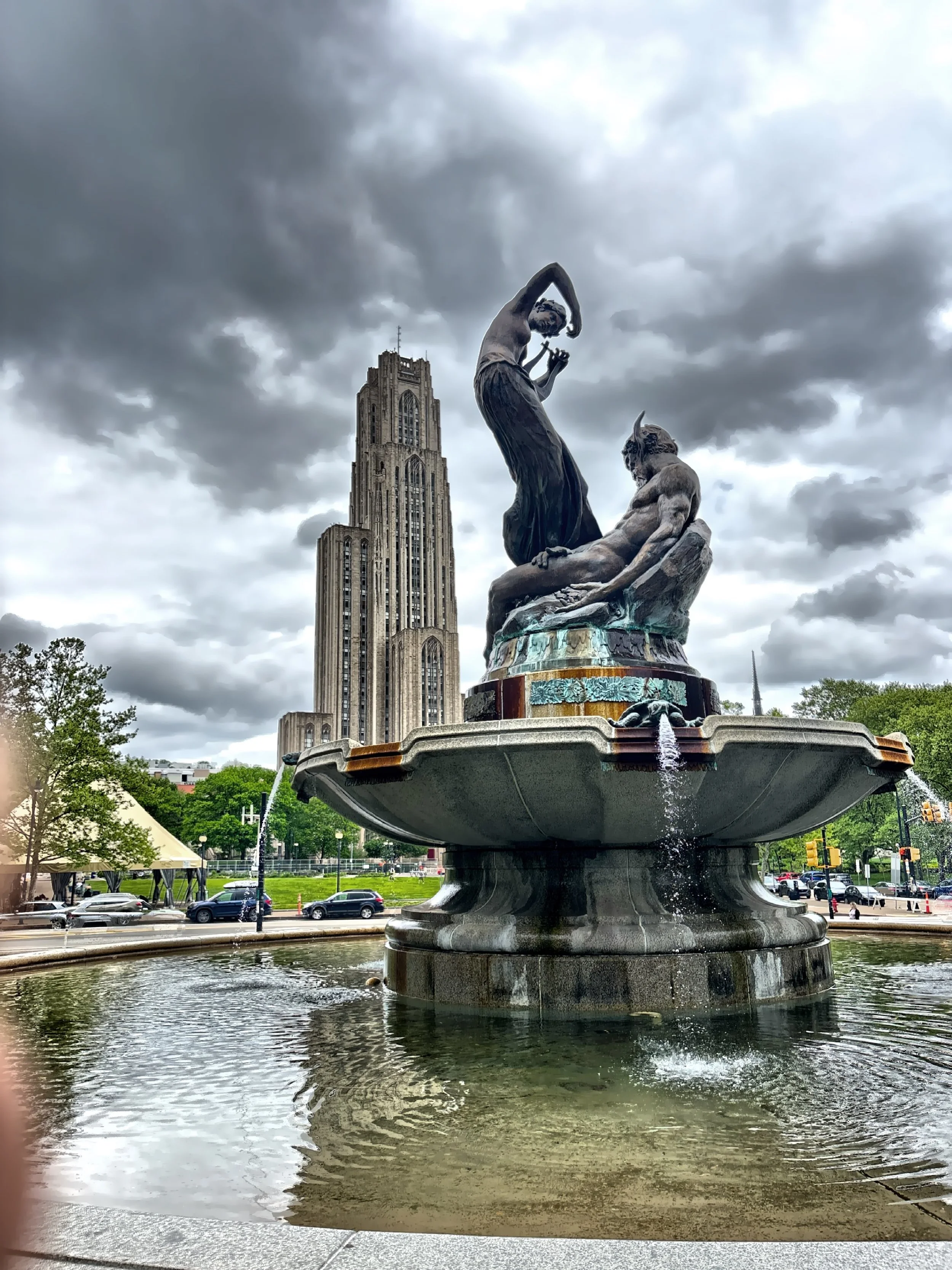  The Mary Schenley Memorial Fountain (aka A Song to Nature) is a public landmark since 1918. 