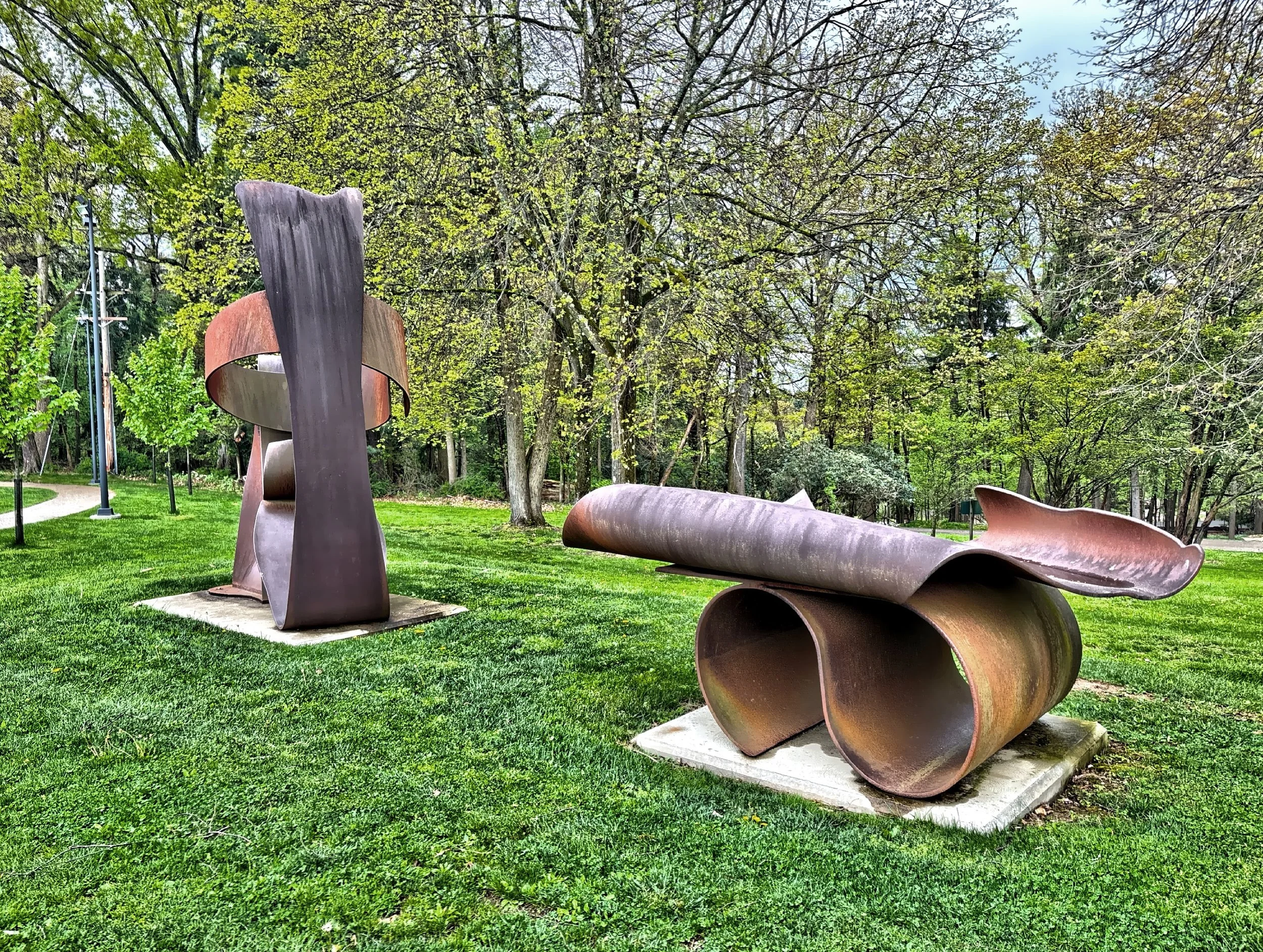  The park also includes a dog park, a large concert area and the Carol R. Brown Sculpture Garden. 