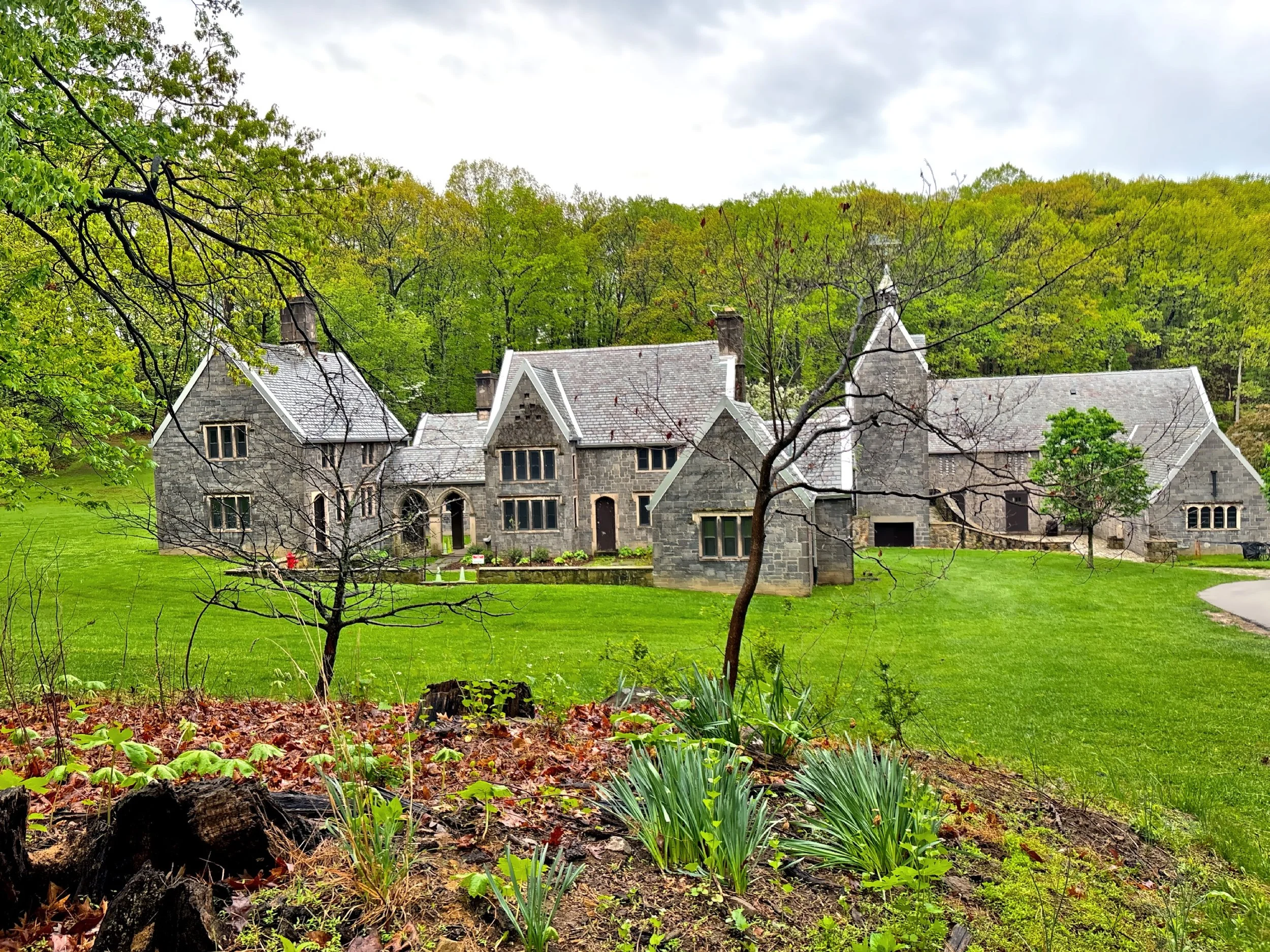  Some images of the huge Hartwood stable complex, reminiscent of an English Cotswold Village. The renovated venue retains the charm of the equestrian facility that once boarded Mary Flinn Lawrence's beloved horses.  