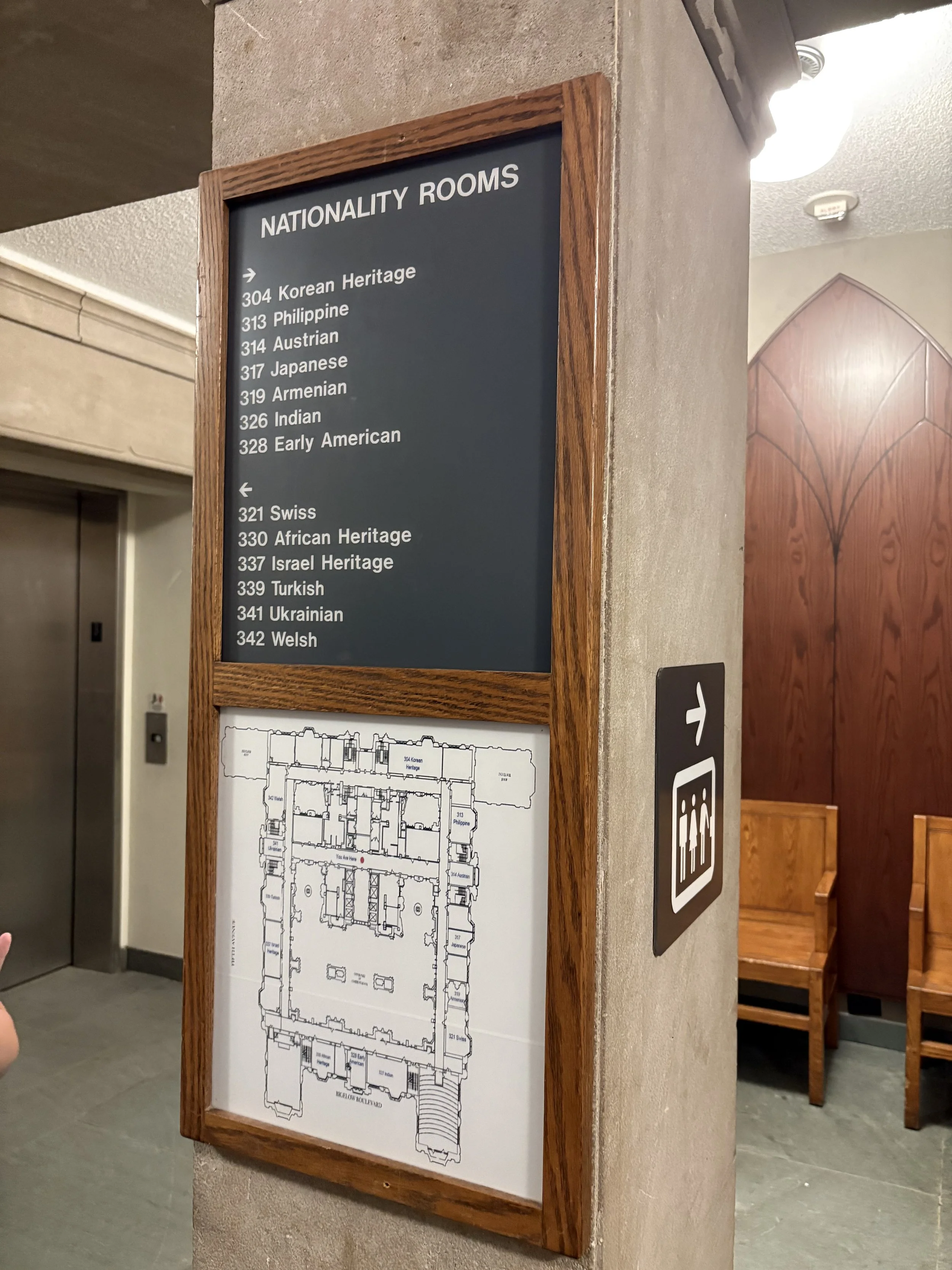  The Nationality Rooms are gifts from the ethnic communities who helped to build Pittsburgh.  31 rooms commemorate the cultural heritages of the communities who supported and planned their construction. 