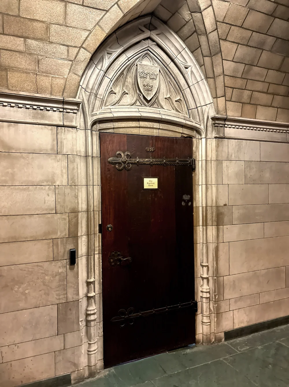  The Hungarian room was dedicated in 1939. 