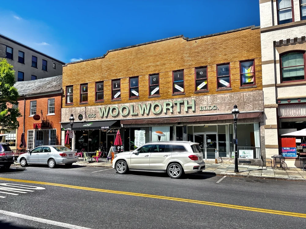  An old Woolworth Store Bullding on Main Street. 
