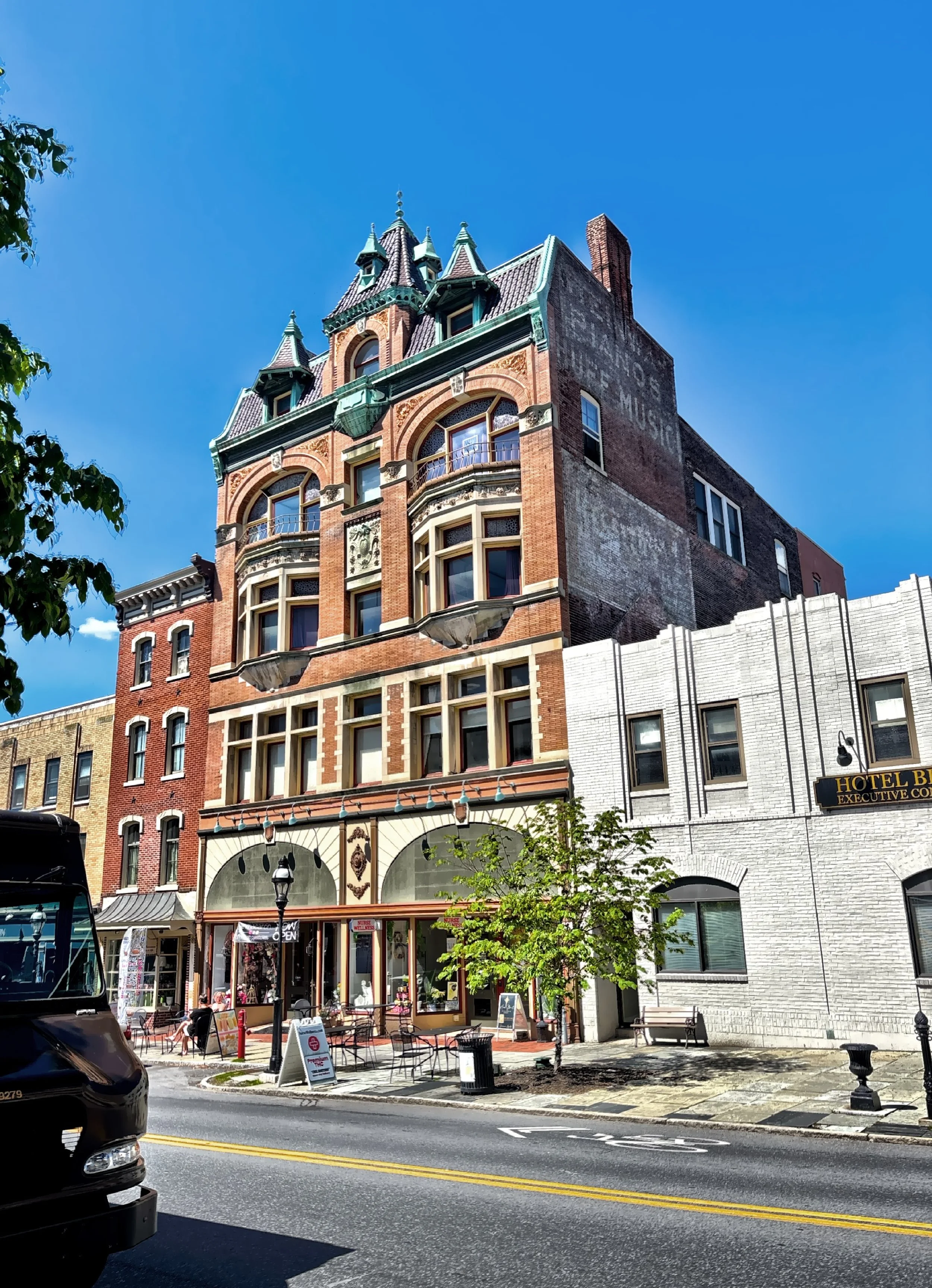  The George Myers Building built in 1892 and designed by Willis G Hale.  