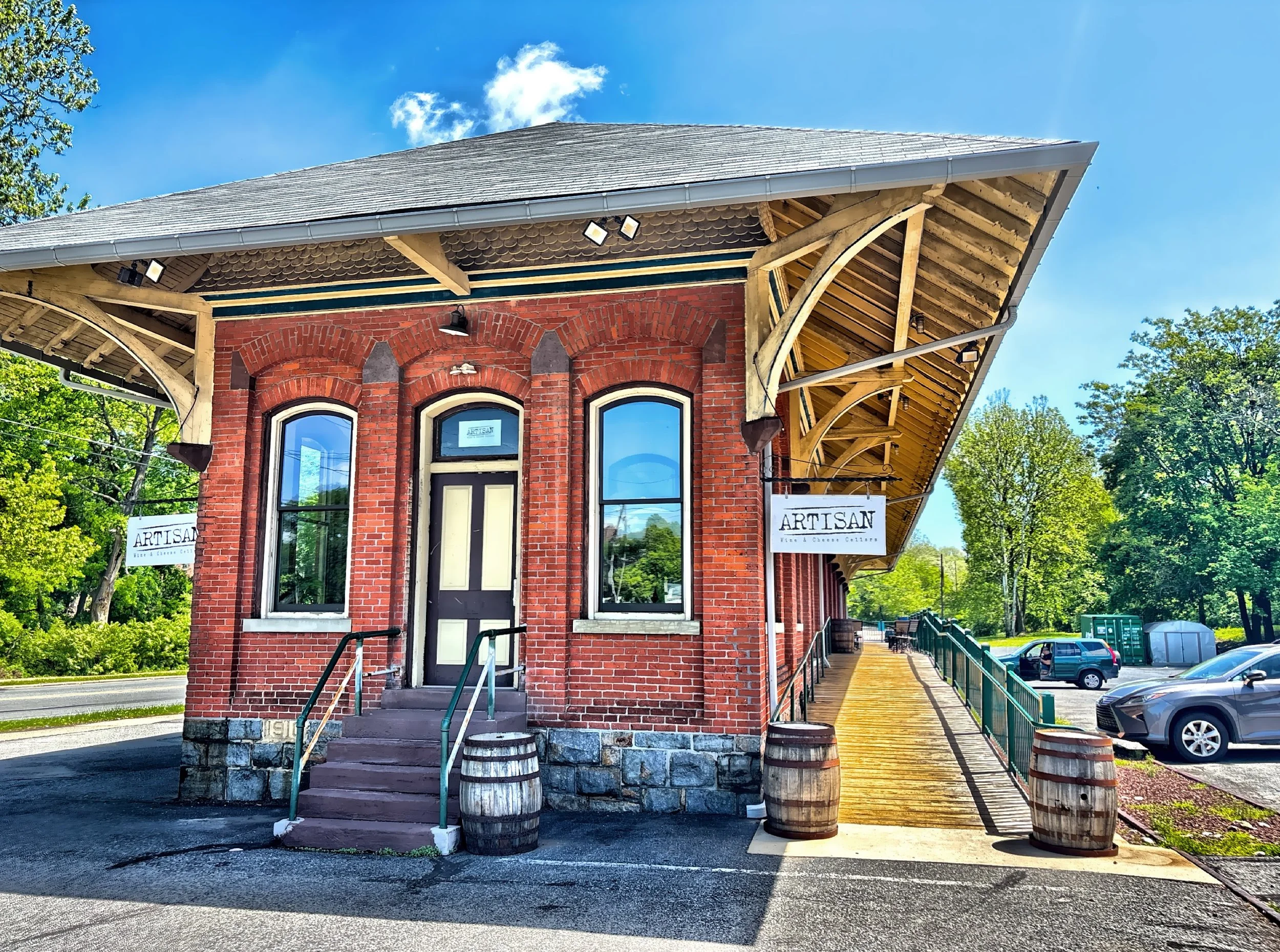  One of the old converted train stations.  