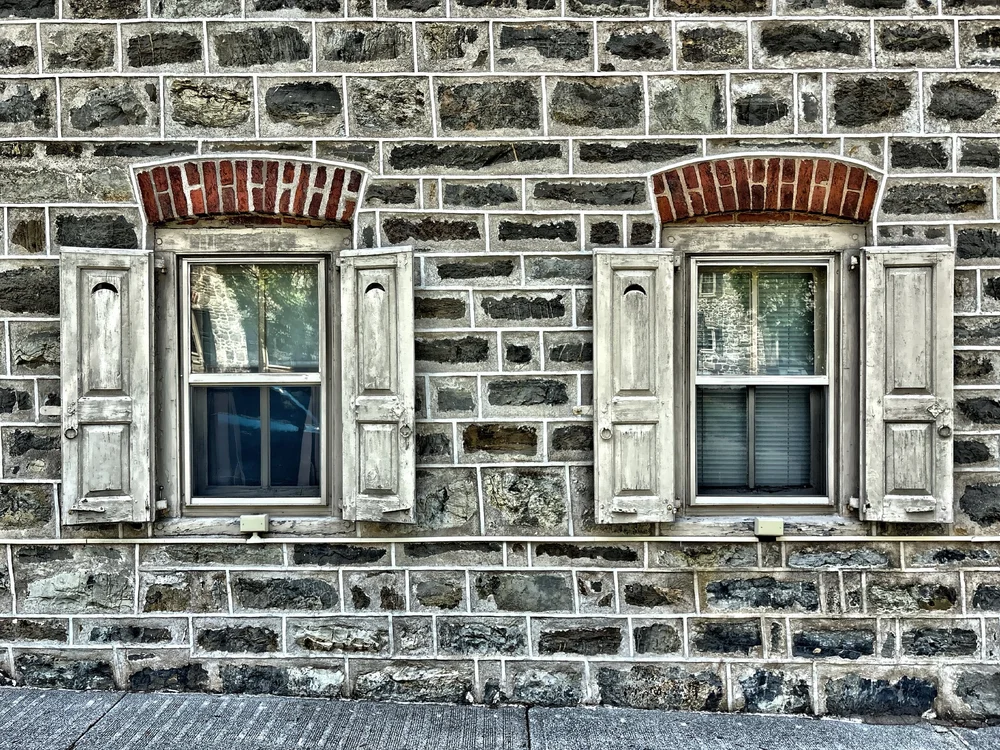  Windows &amp; Shutters in the Moravian Church Settlement district. 