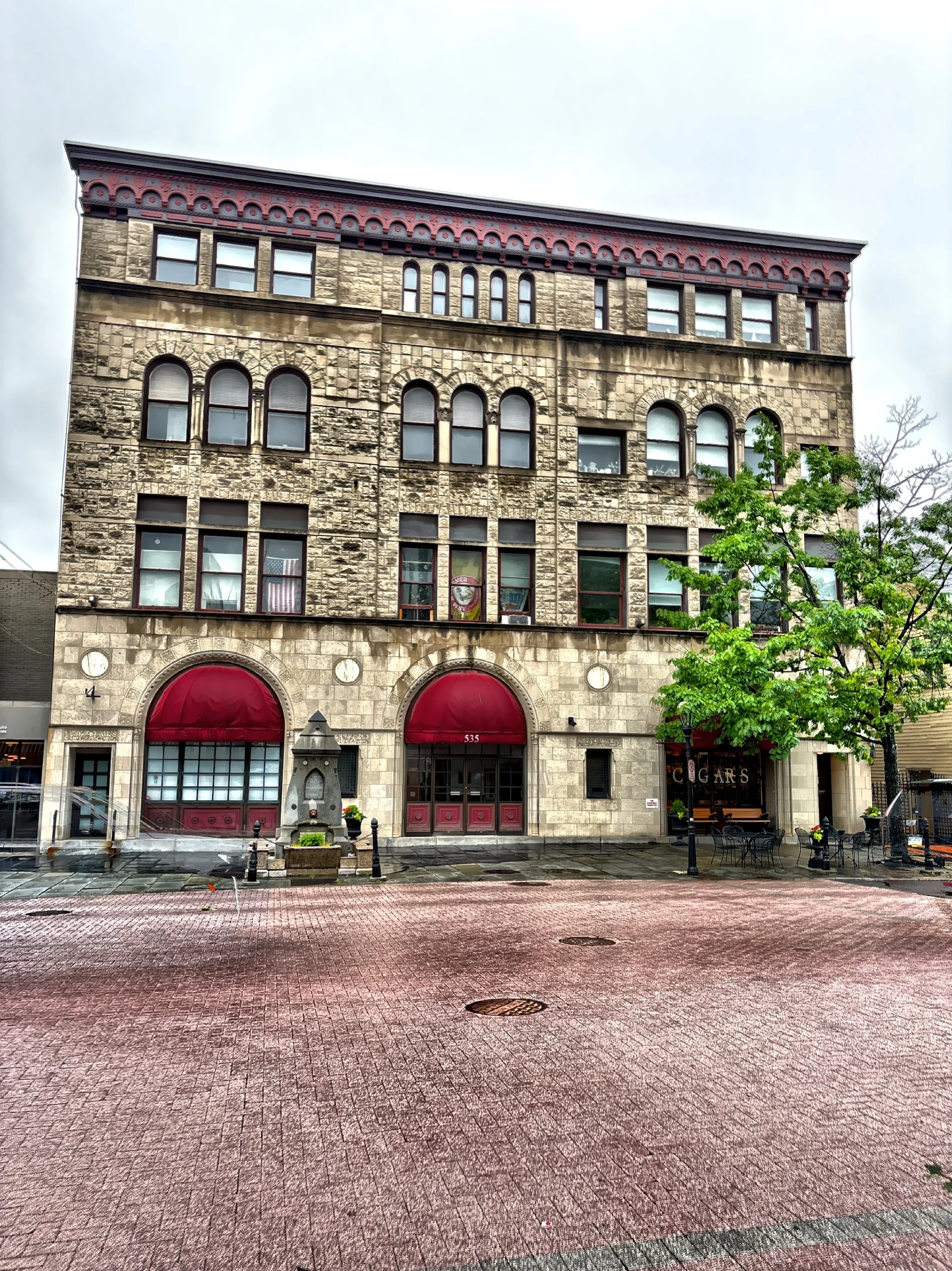  The Landmark Commons building on Main Street was a former 19th-century bank. 