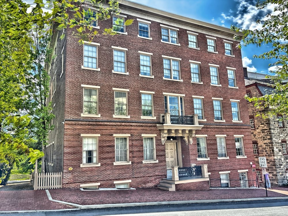  Martin Hall, built in 1854. 