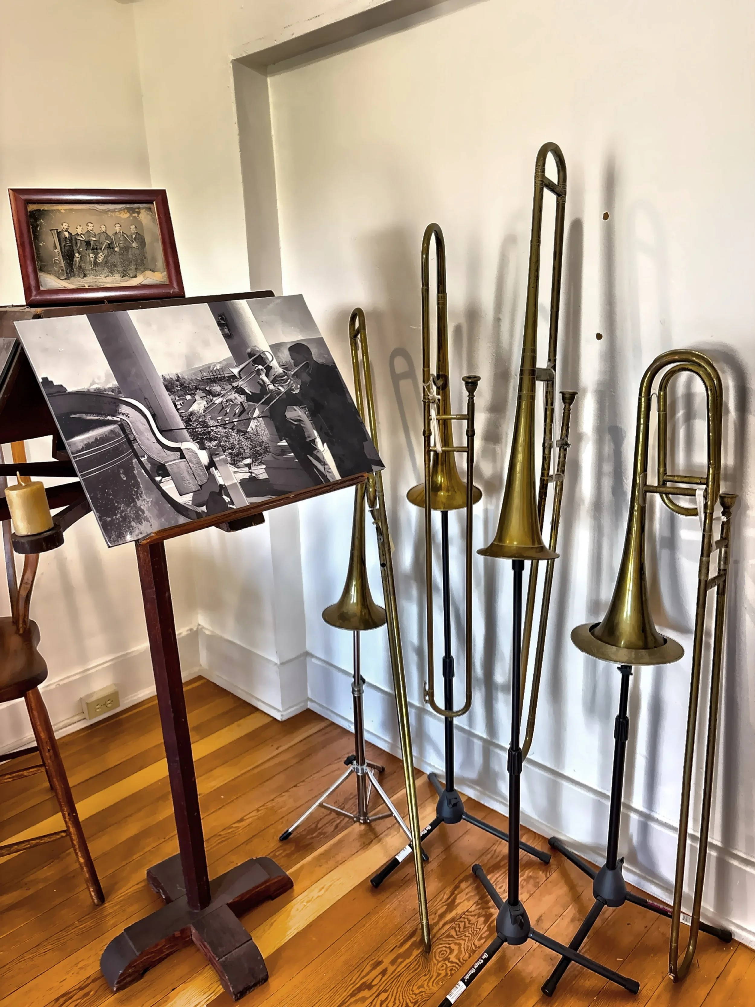  The community is known for its unique musical traditions, particularly its use of trombones in celebrations which includes church belfry performances. 
