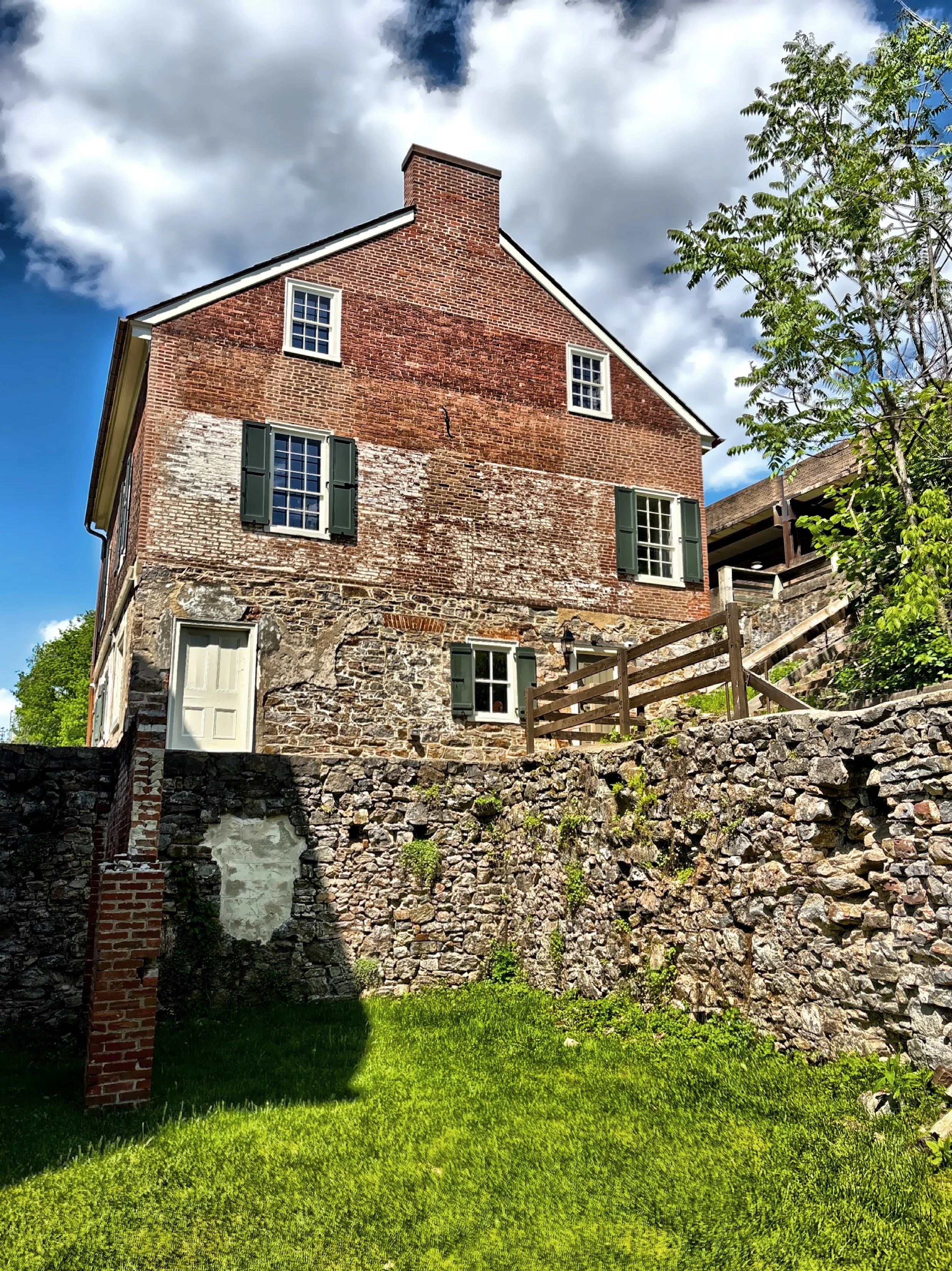  The Grist Miler’s House, was constructed in the 1760’s to provide a home for the miller and his family. The home was expanded in 1834. 