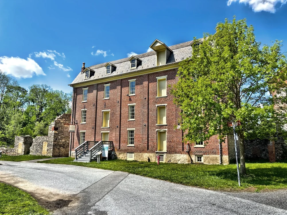  Luckenback Mill built in 1869 is a historic grist mill and was part of the first industrial park in the United States. 