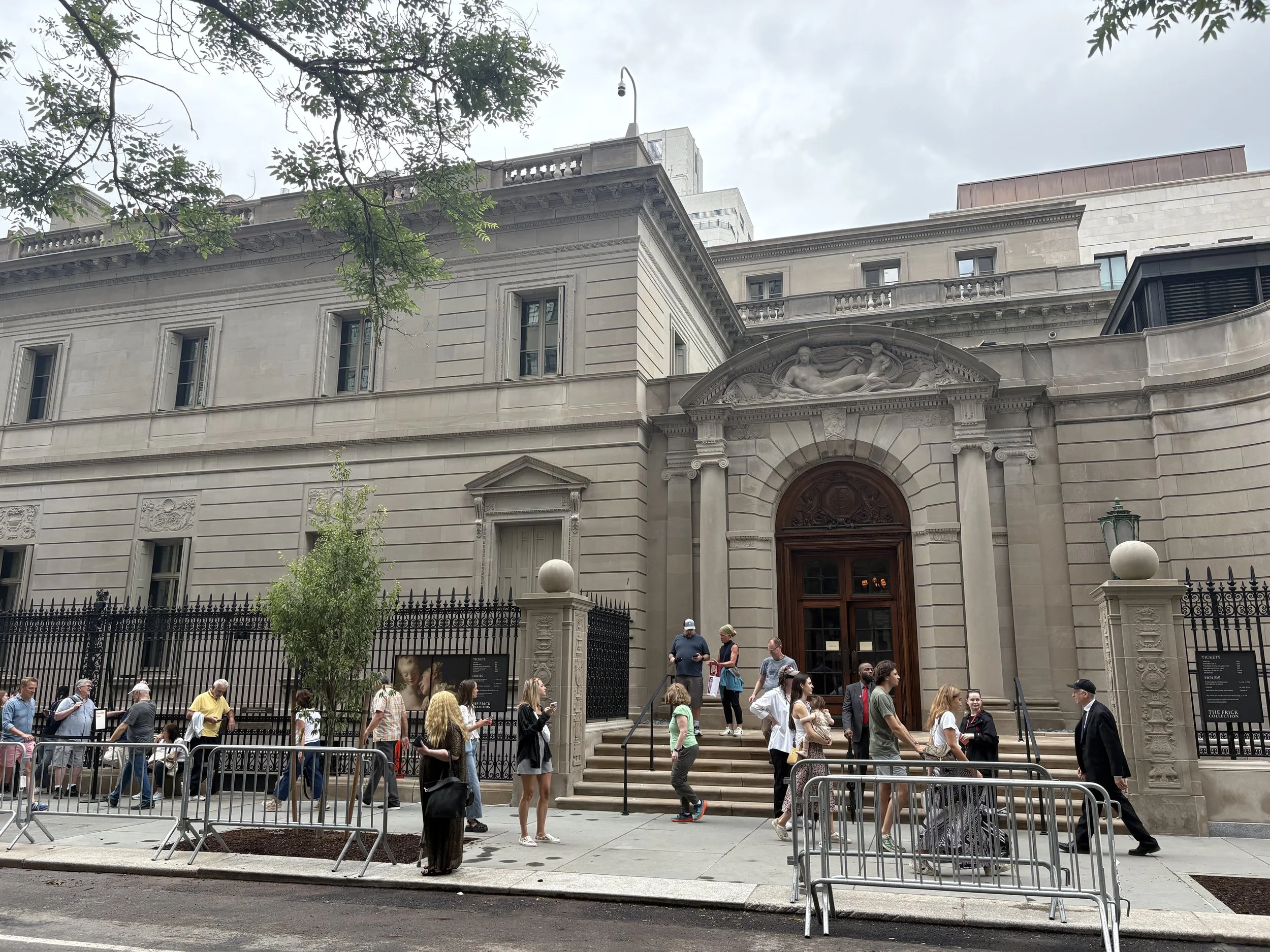  The exterior of the 70th Street facade. 