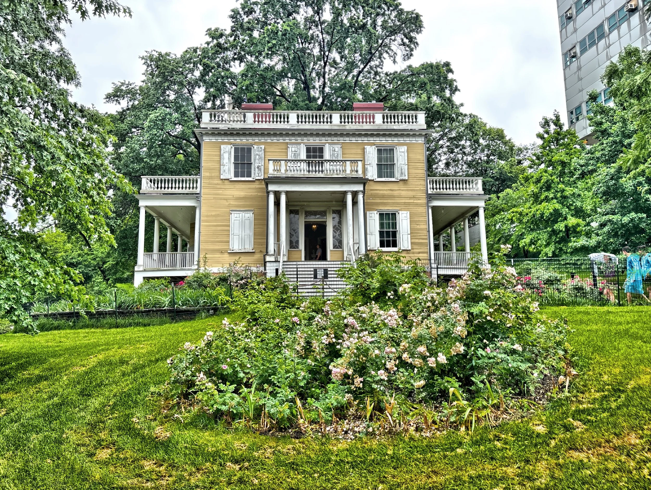  On the first floor are Hamilton’s study, a parlor, a dining room, and two additional rooms. The second floor, originally used as bedrooms, is now used for park offices. 