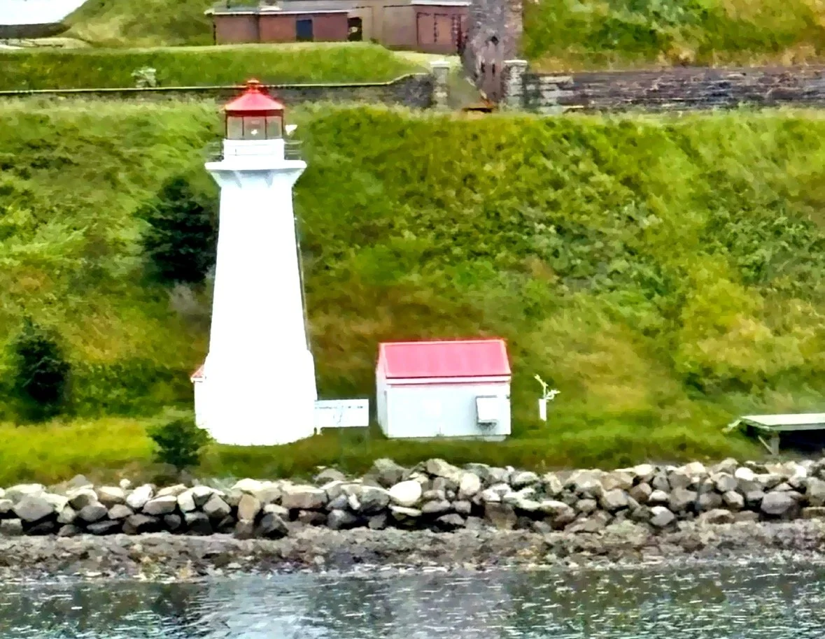  George’s Island Lighthouse was built in 1917 and is operated by the Canadian Coast Guard. 
