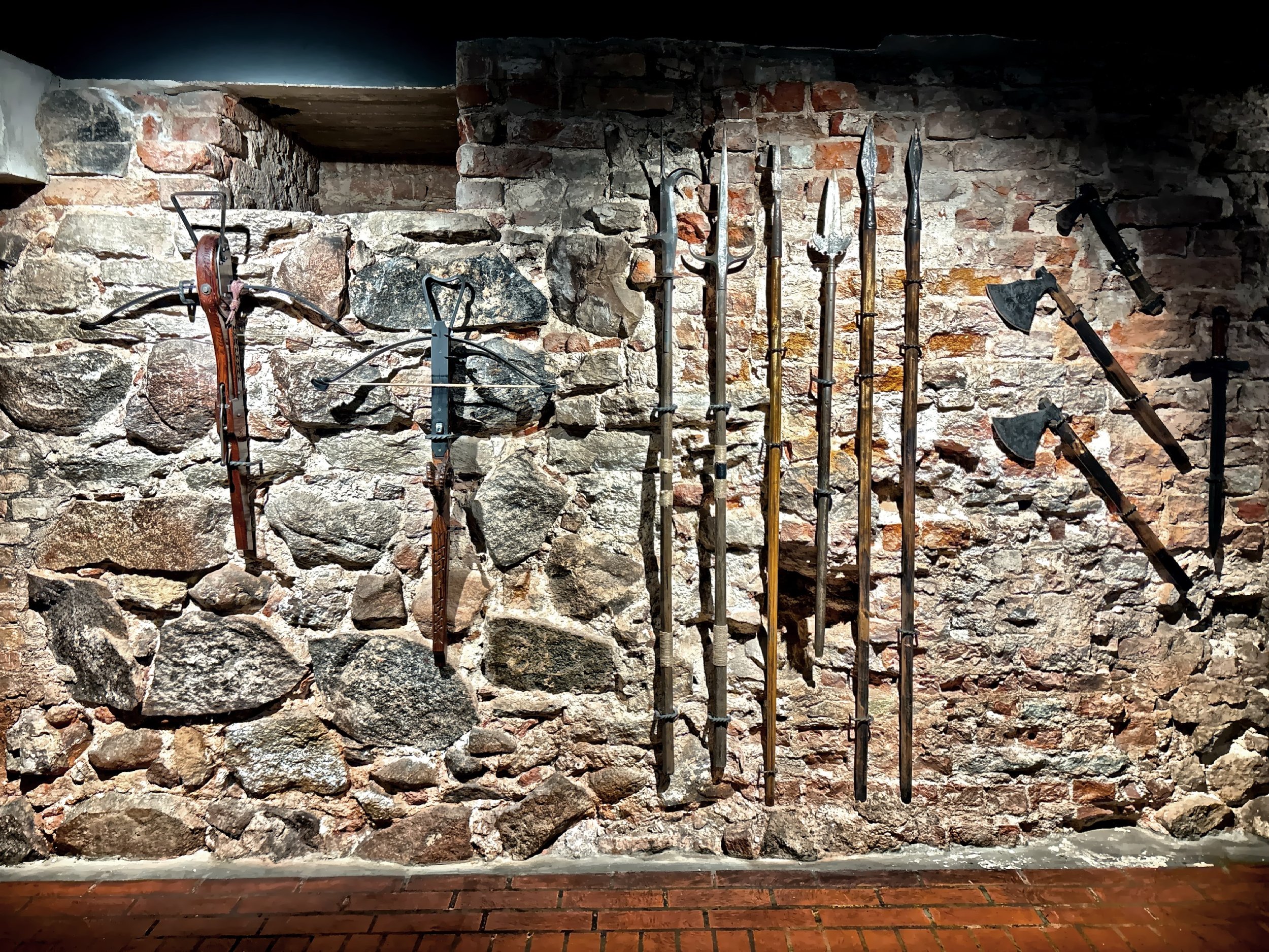  The cellars were constructed in 1334 when the main building was constructed but are the only parts of the building that have survived in their original historical form.   