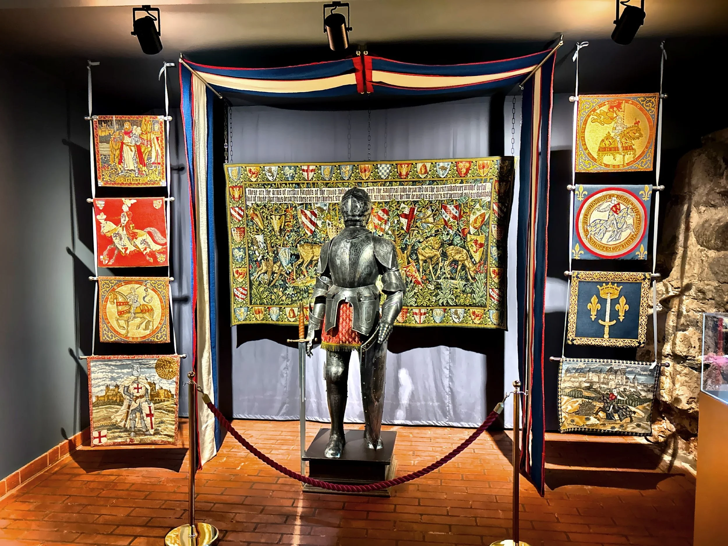  Items on display include those that once belonged to the Brotherhood of Blackheads. 