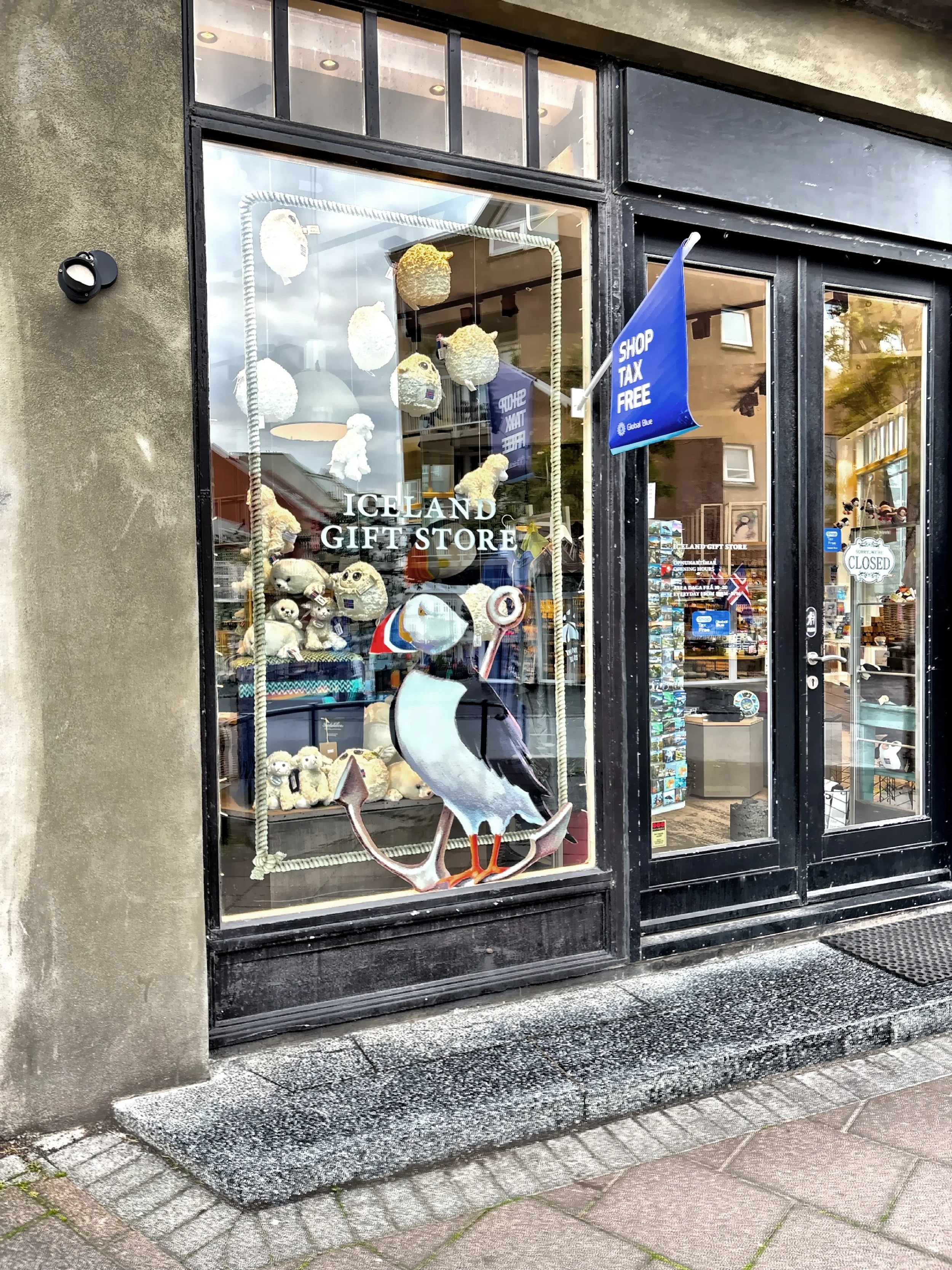  Laugavegur is the main shopping street, lined with boutiques, bookstores, record shops, and bars. 