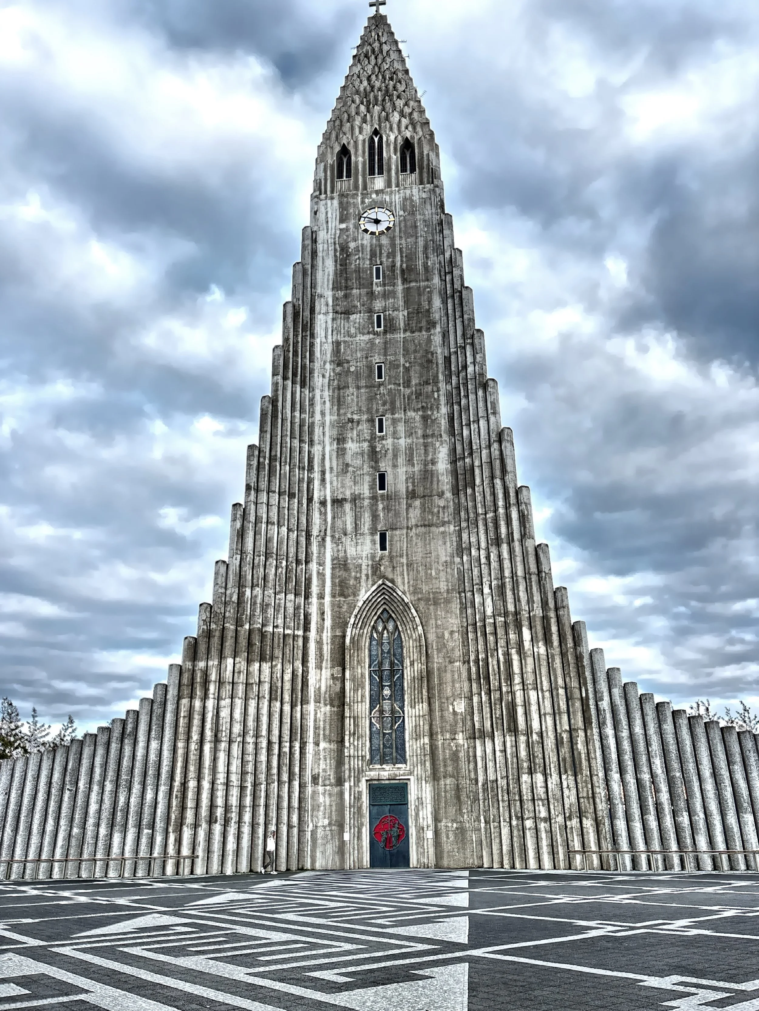  Completed in 1986, the Protestant Lutheran church, Hallgrímskirkja towers over the city and is the second tallest building in the country.  Designed by Guojon Samuelsson was Iceland's first official state architect and one of the most influential fi