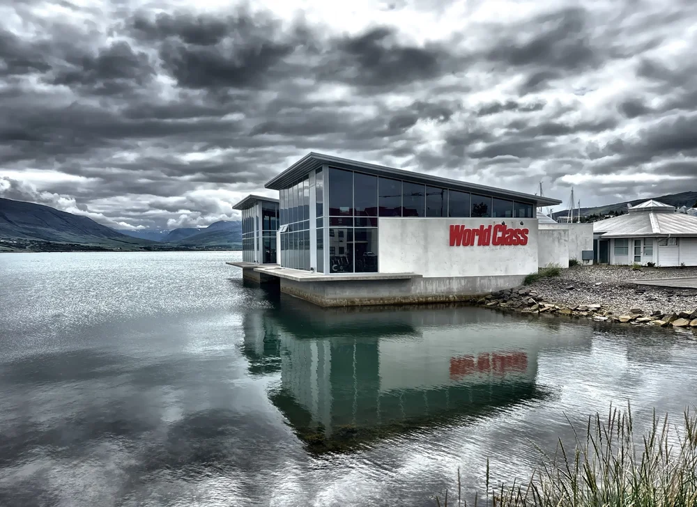  Ocean view workouts and a serene escape here at World Class Strandgata fitness center.  