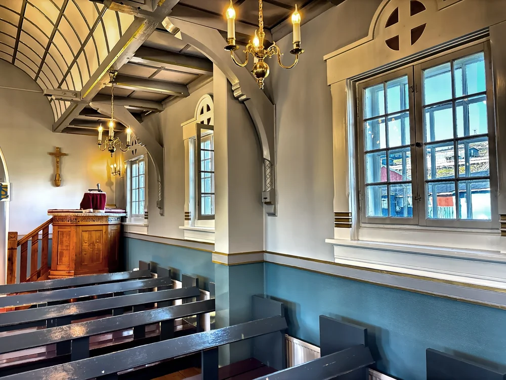  The interior of the church.  There is no admission charged to enter. 