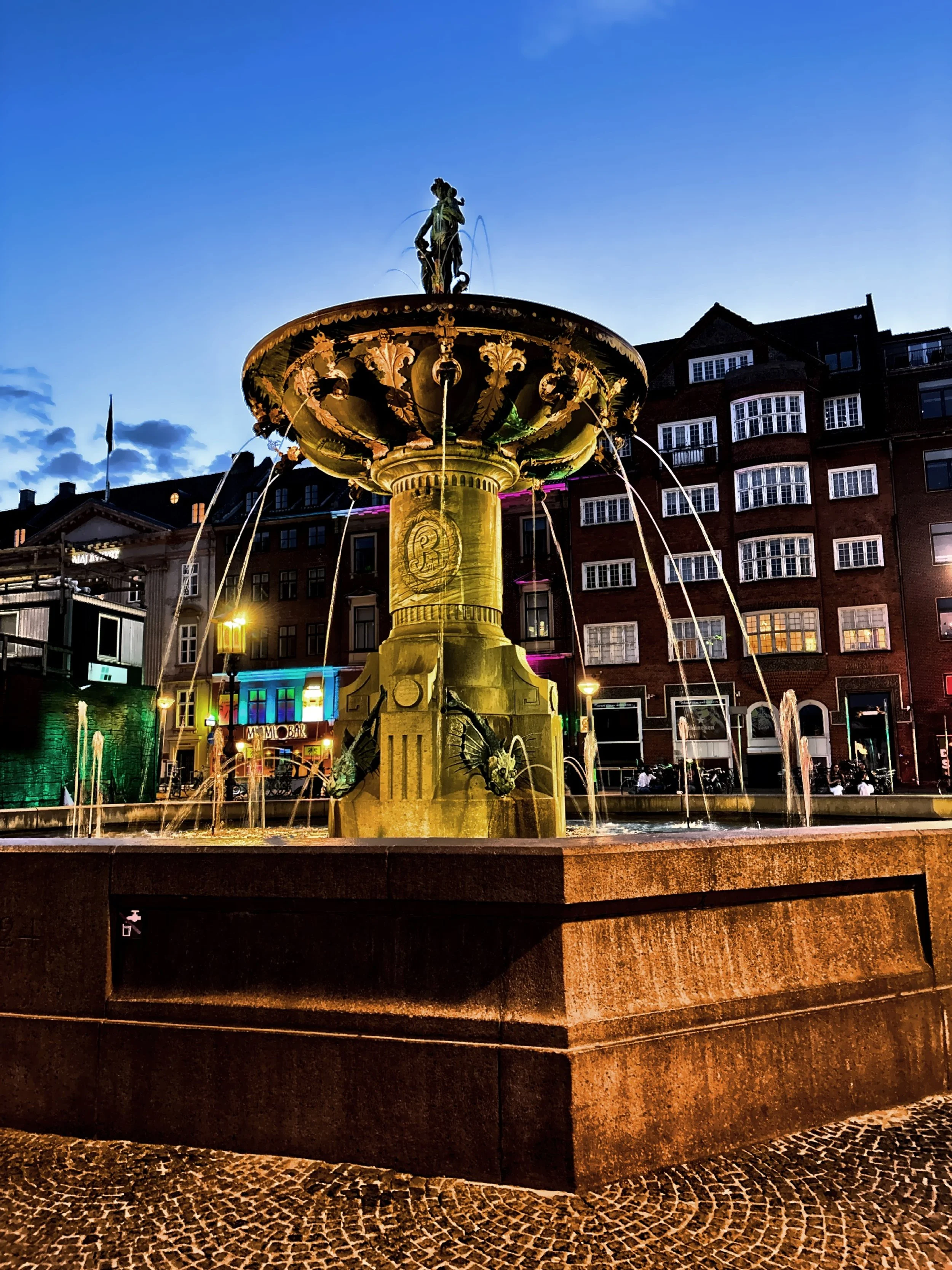  Caritas Fountain, the oldest fountain in Denmark, built in 1608 by Christian IV. 