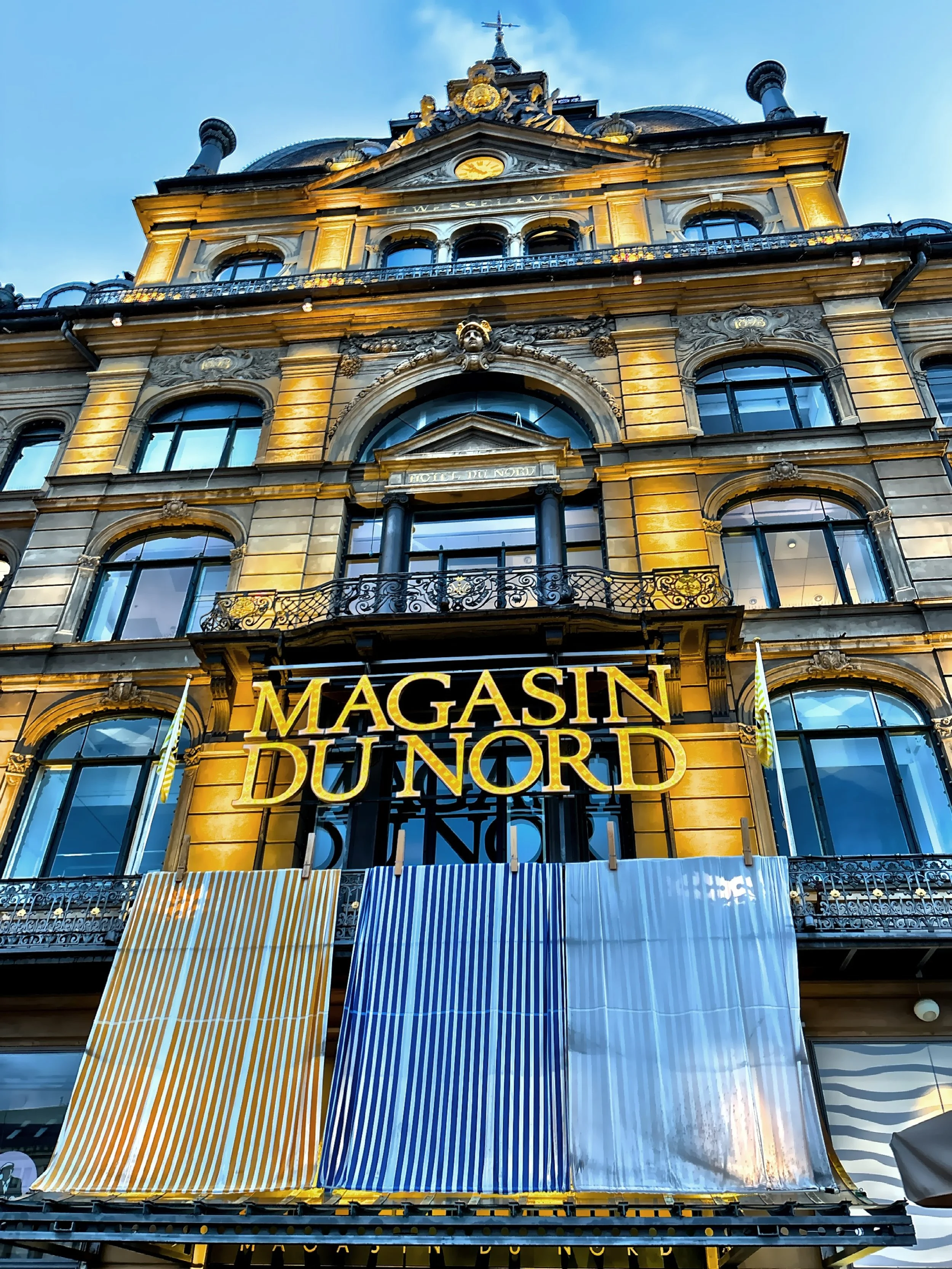  The flagship store of Magazine du Nord, a prominent department store in Denmark.  Founded in 1868, it is known for its history and holiday displays.. 