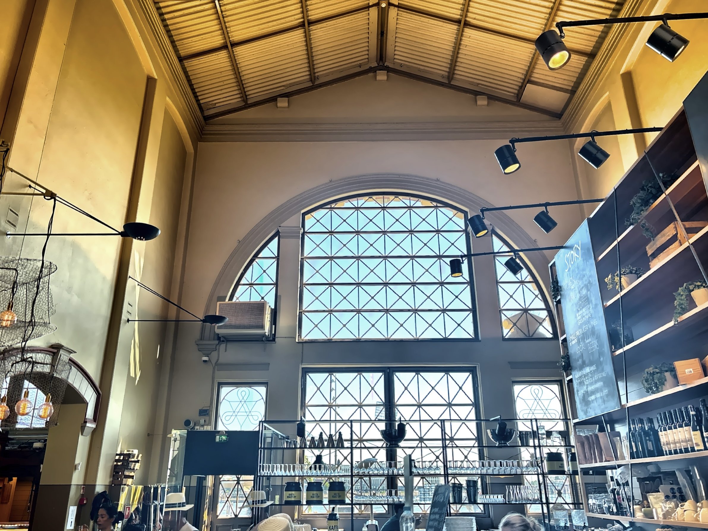  The historic Old Market Hall has been serving customers since 1889. 