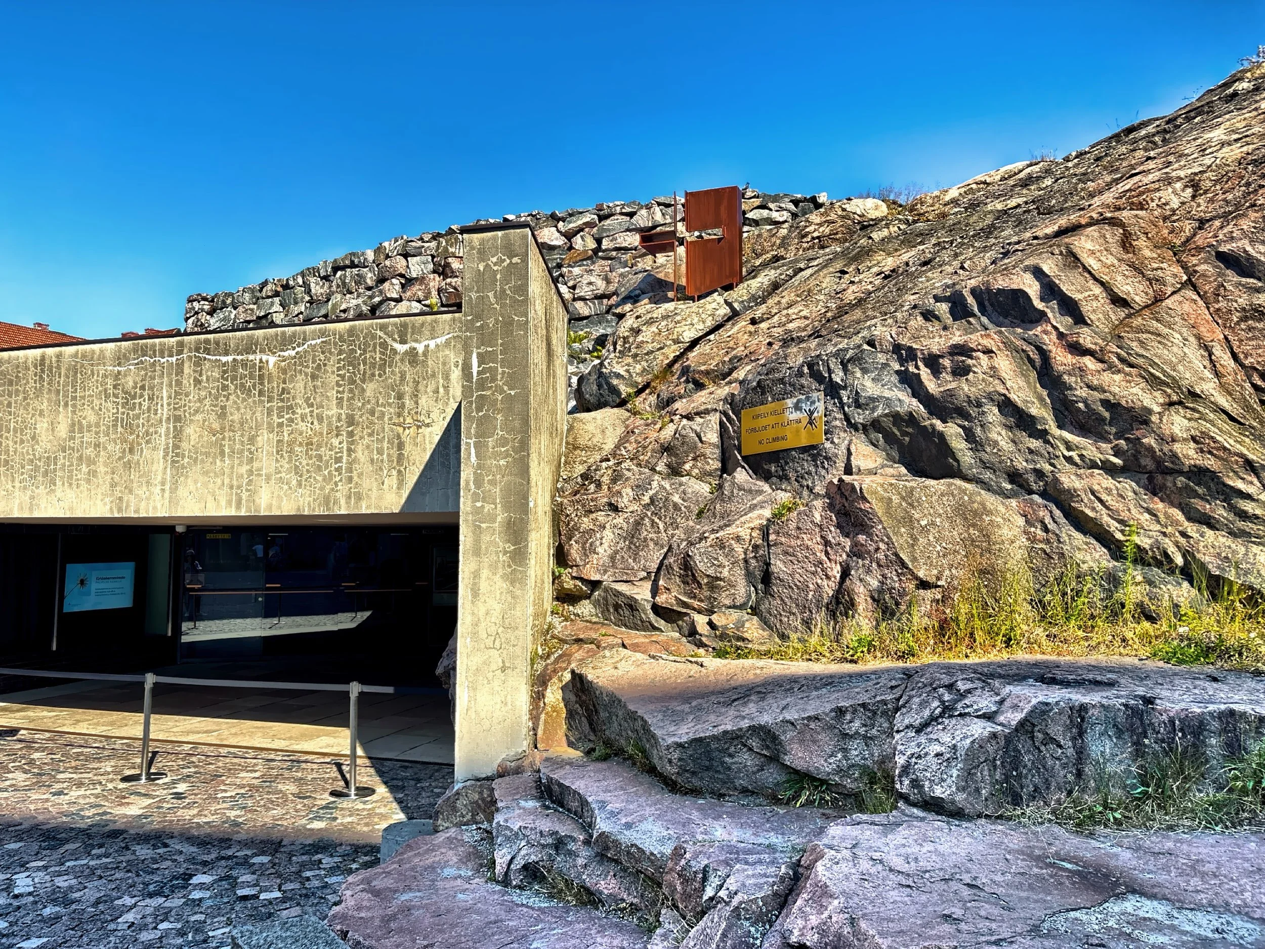  Unfortunately, when we visited the church there was a private service going on so we were not able to enter. 