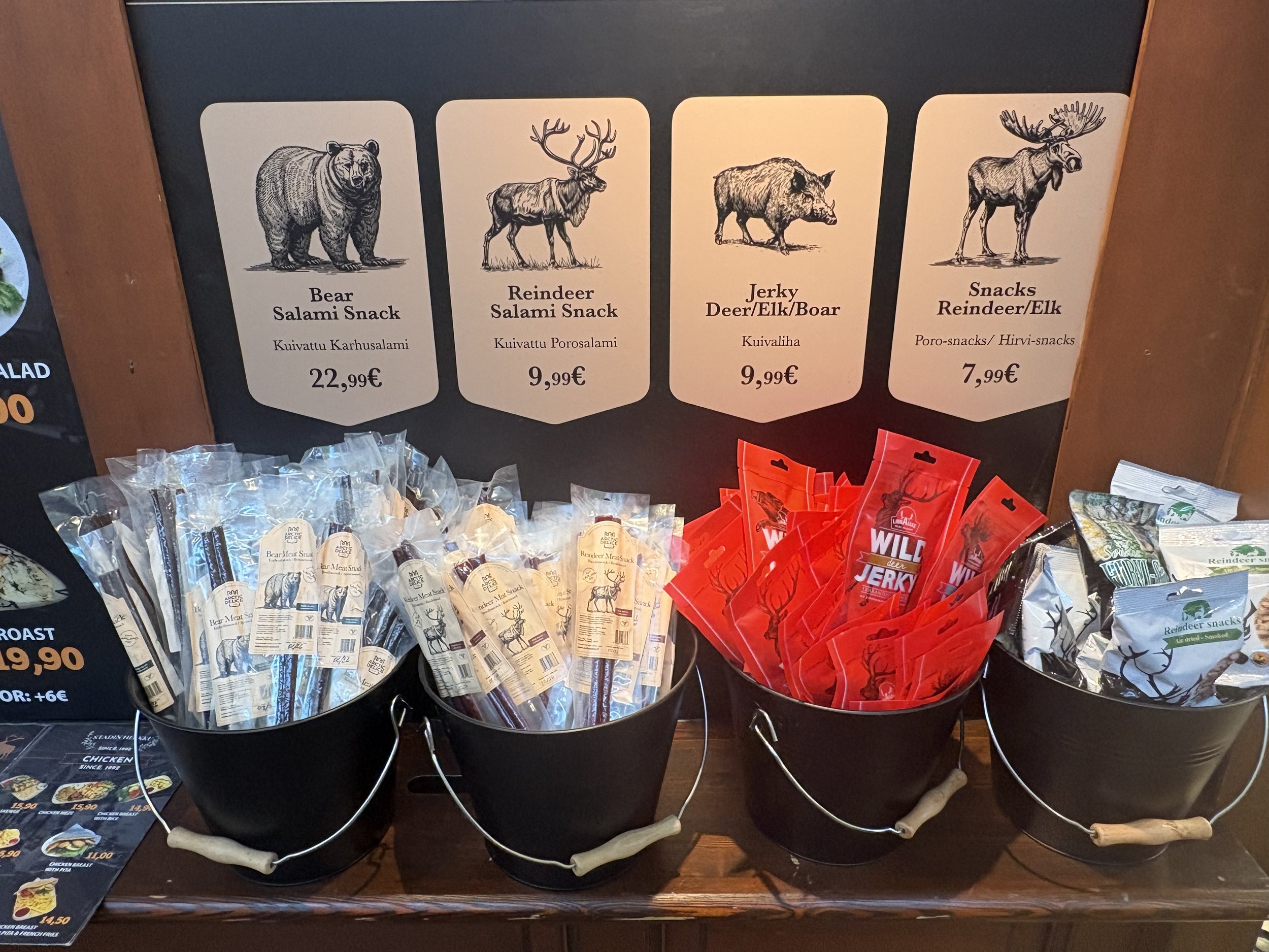  Jerky made from wild game 