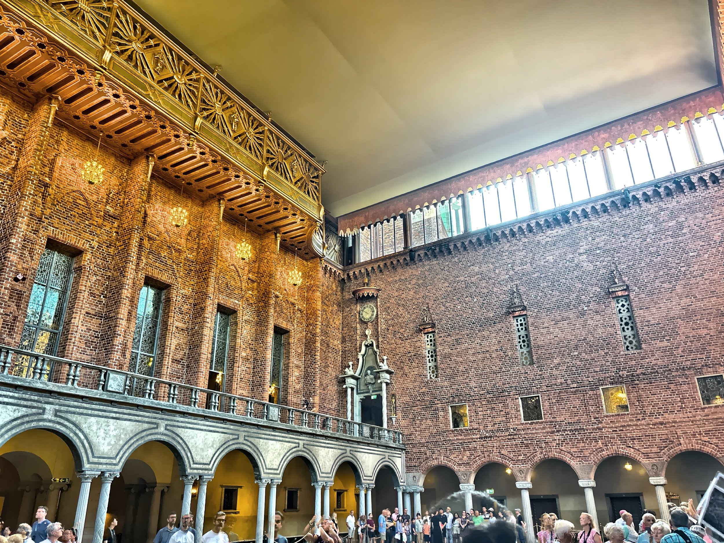  The Blue Hall is where the Nobel Prize Banquet is held every December 10th. 