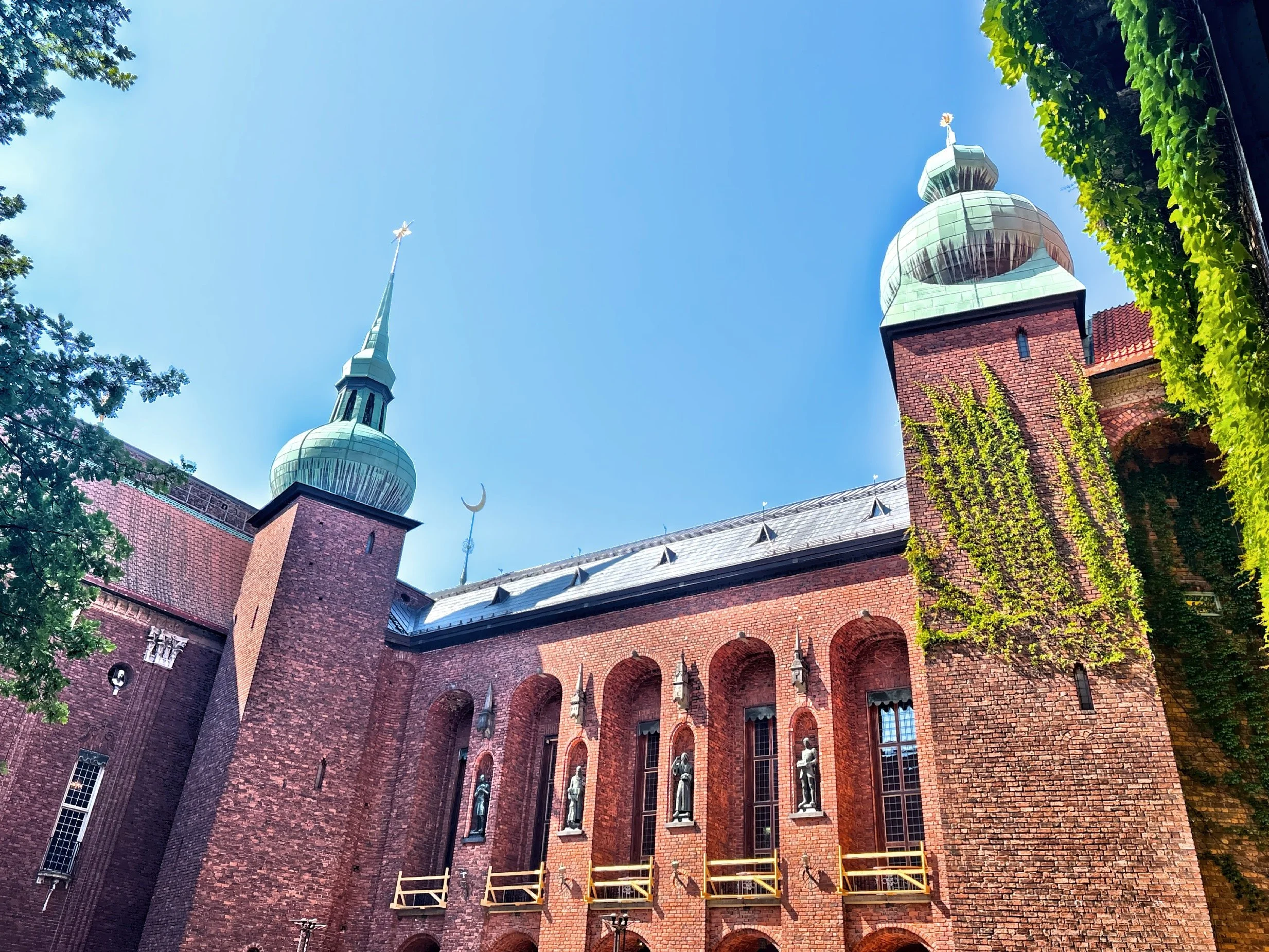  More of the exterior and the surrounding grounds. 