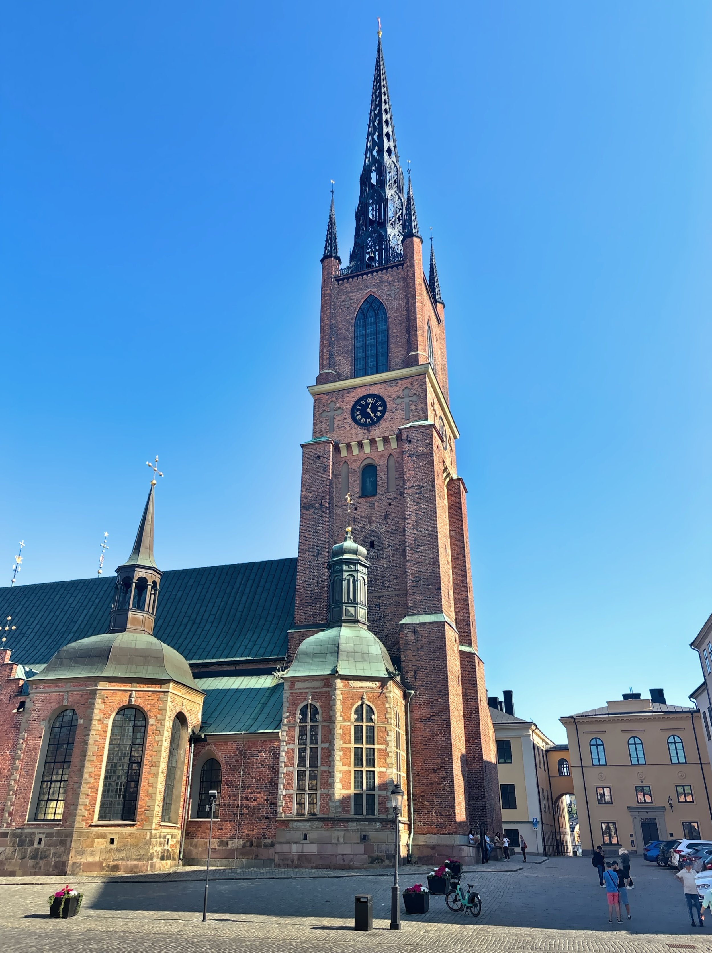  Striking gothic style with tall pointed arches and a distinctive cast iron spire (added after the original wooden spire burned down). 