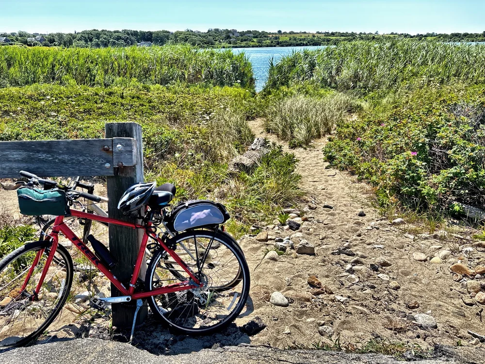  It’s easy to get around by bike or moped, and that's really the best way to explore the winding coastal roads, dramatic bluffs, and rolling green hills. 