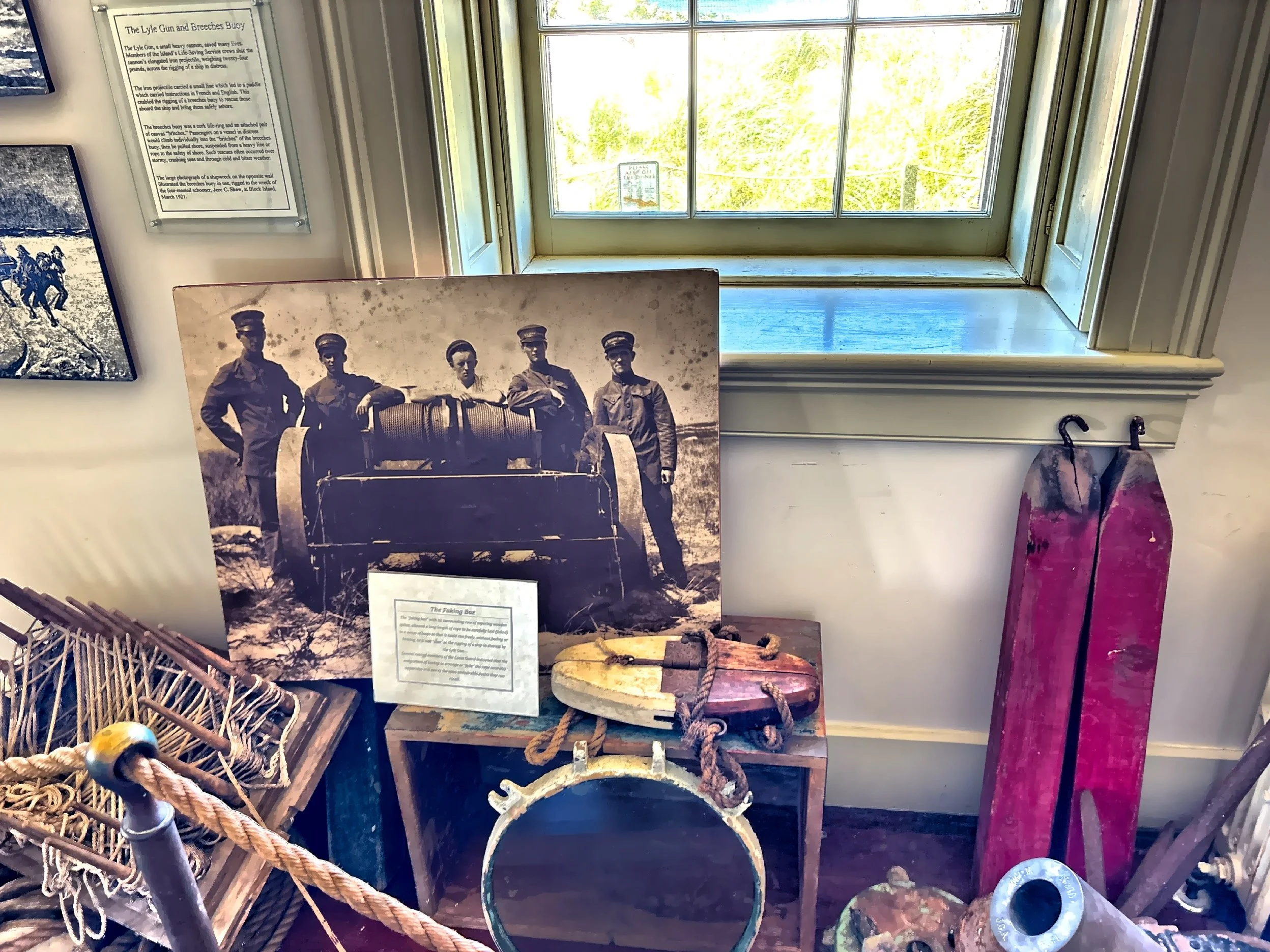  Inside the North Light museum. 