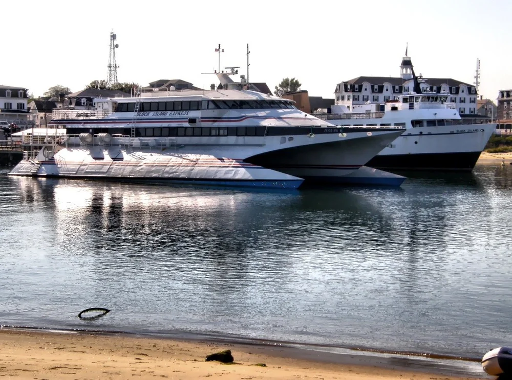  We took the Block Island Express from Orient Point for the 1.5 hour trip. 