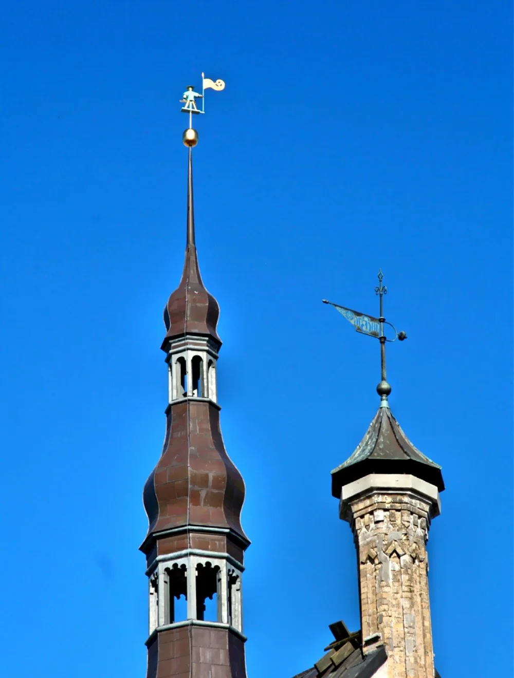  The height of the tower is almost 210 feet tall.  