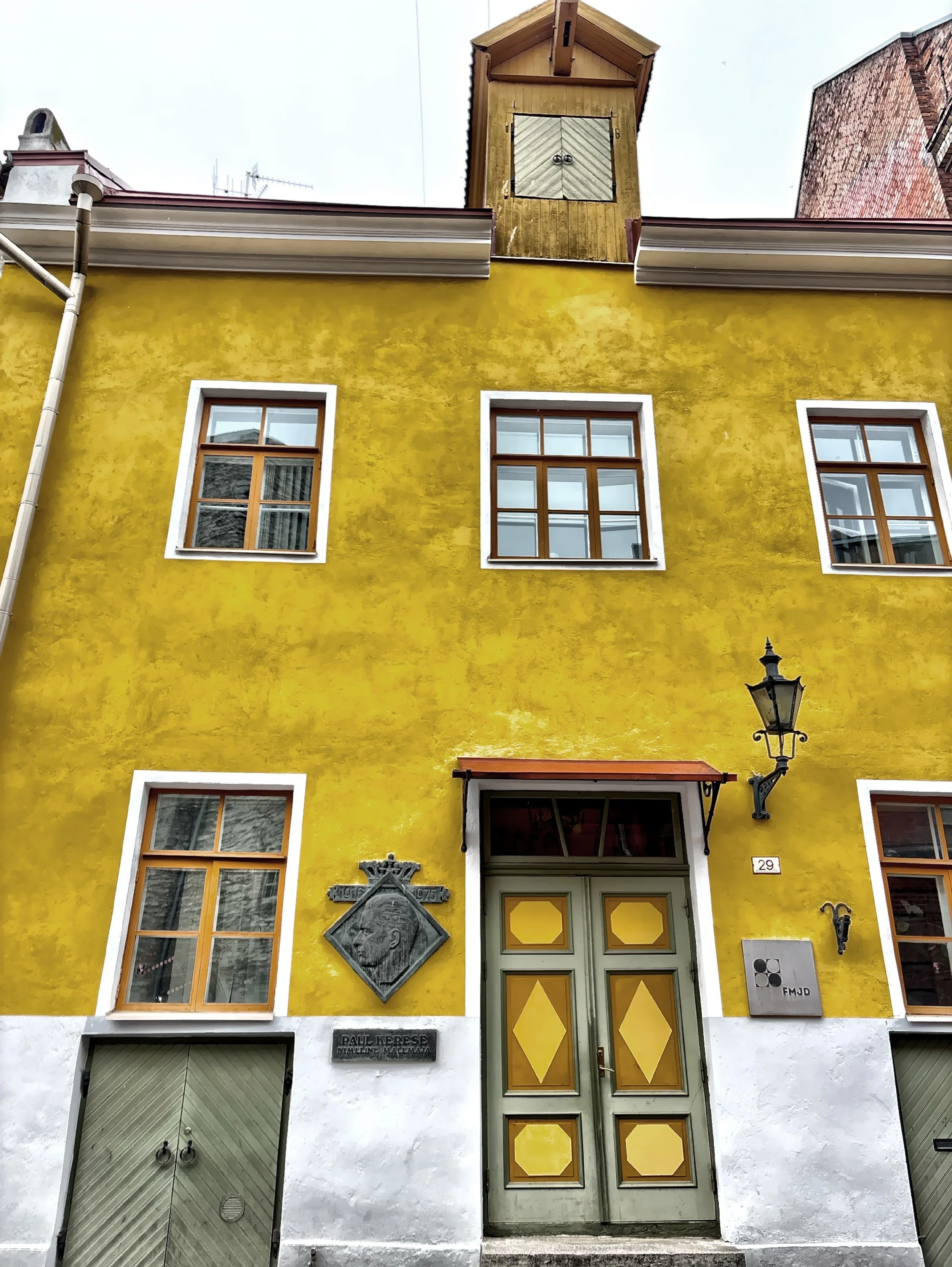  Tallinn’s Old Town is known for its well preserved medieval architecture and vibrant colors. 