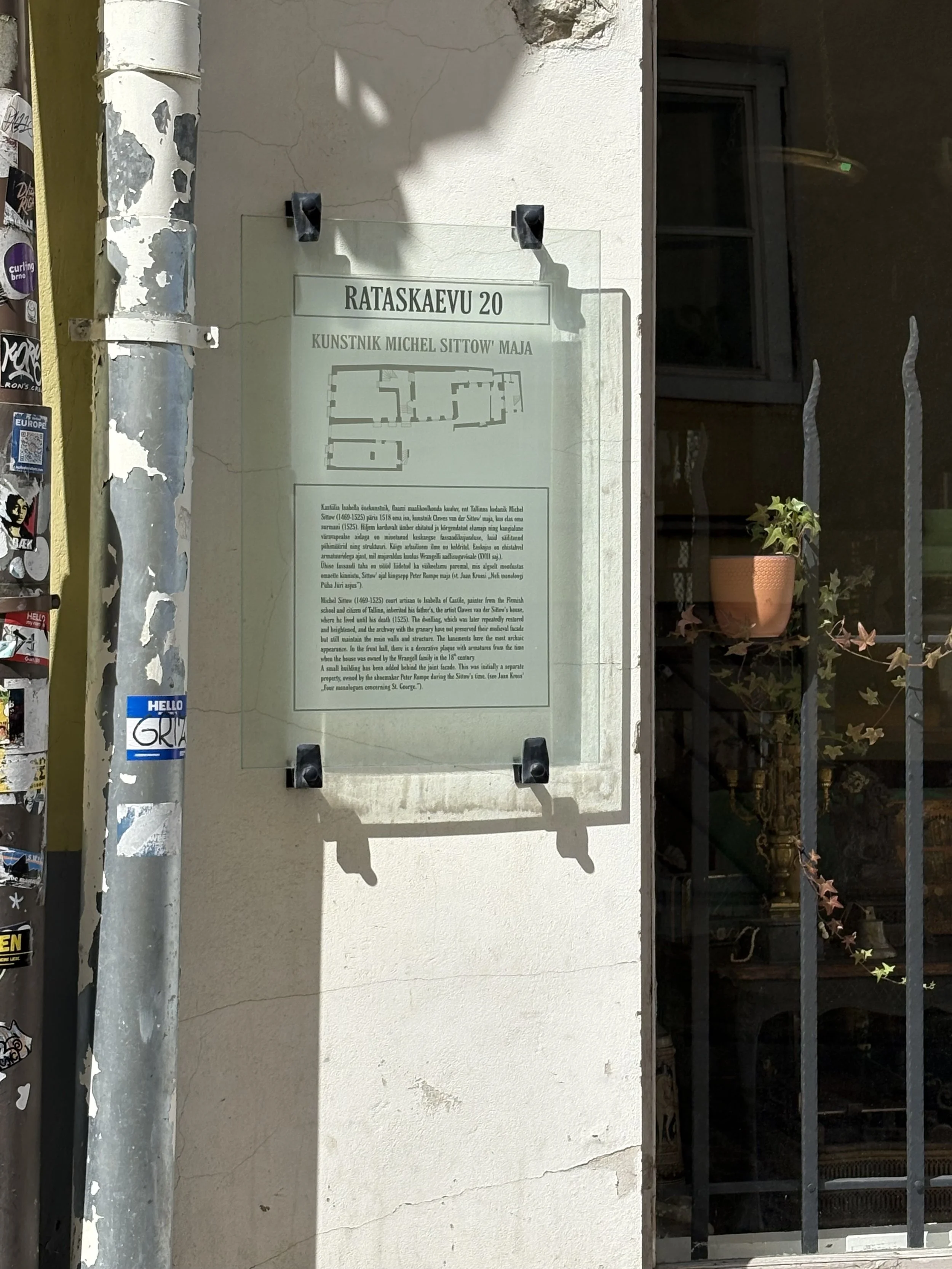  I loved how many of the old buildings had information signs attached to them, almost like little windows into their past. 