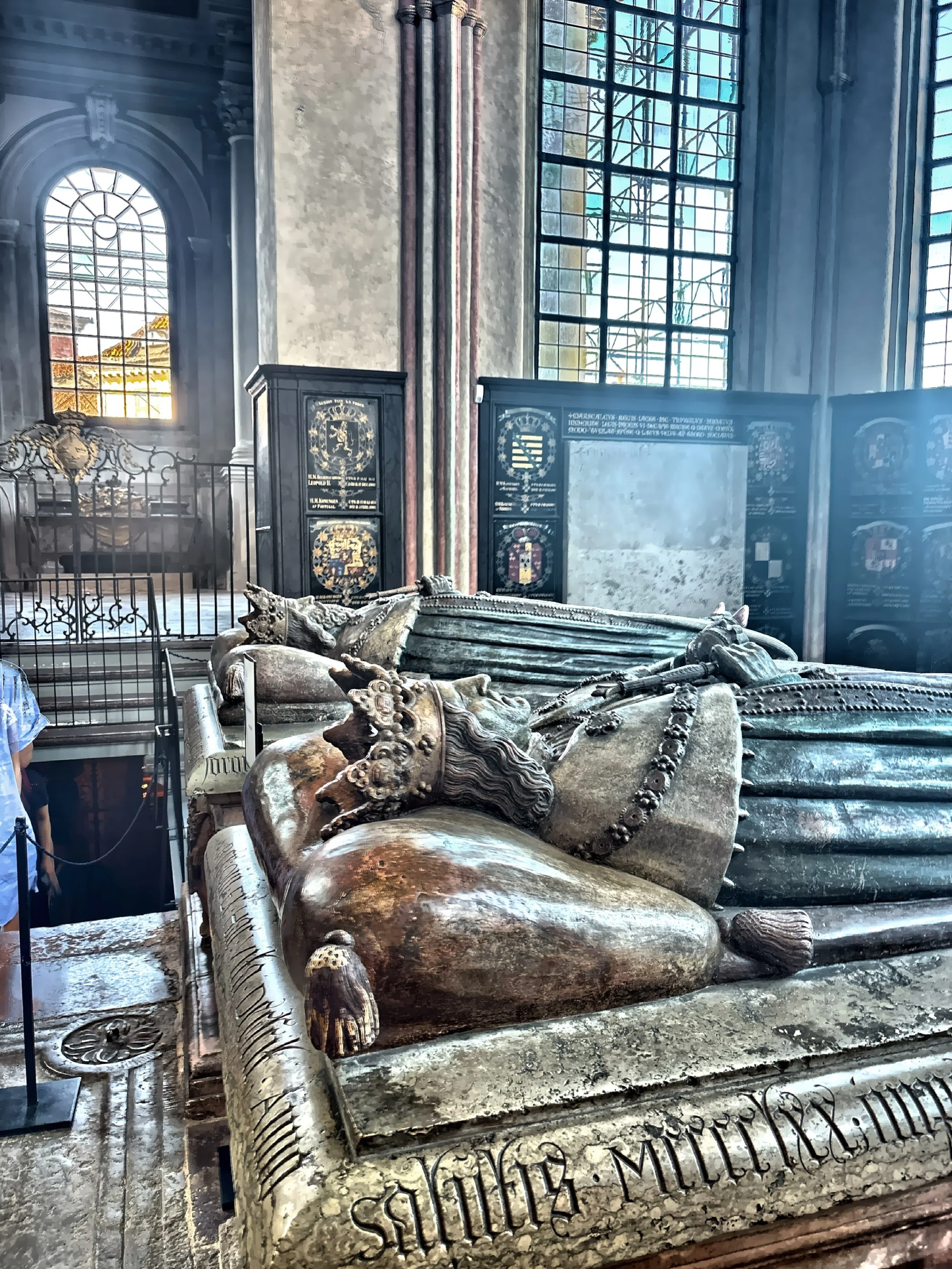  Elaborate sarcophaus and memorials to kings, queens, princes, and notable figures in Swedish history. 