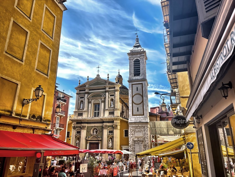  Cathedral Sainte Reparate de Nice in the center of this square dates back to 17th century. 