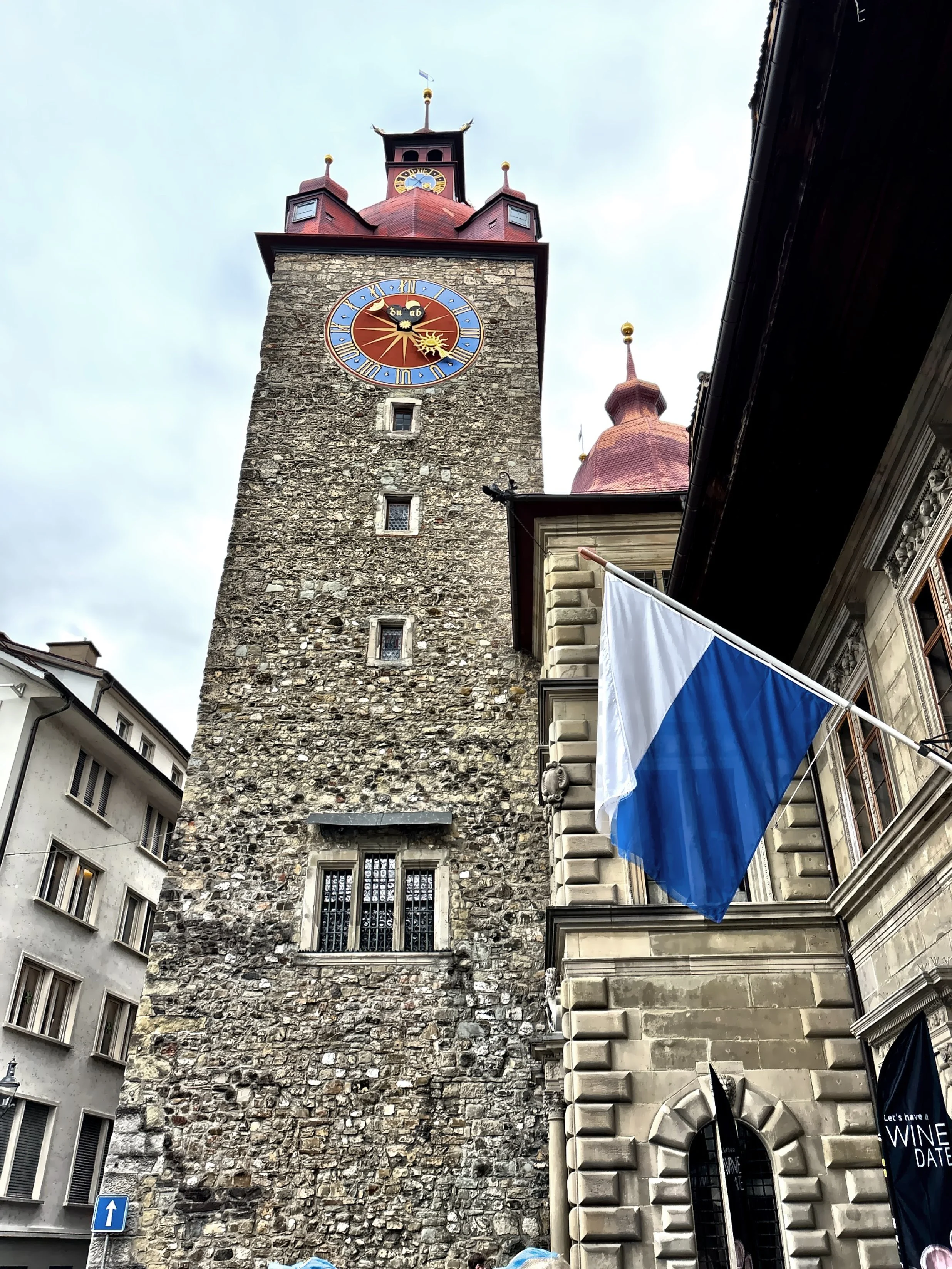  The Zytturm is one of the nine towers that make up the Musegg Wall that once protected the city. 