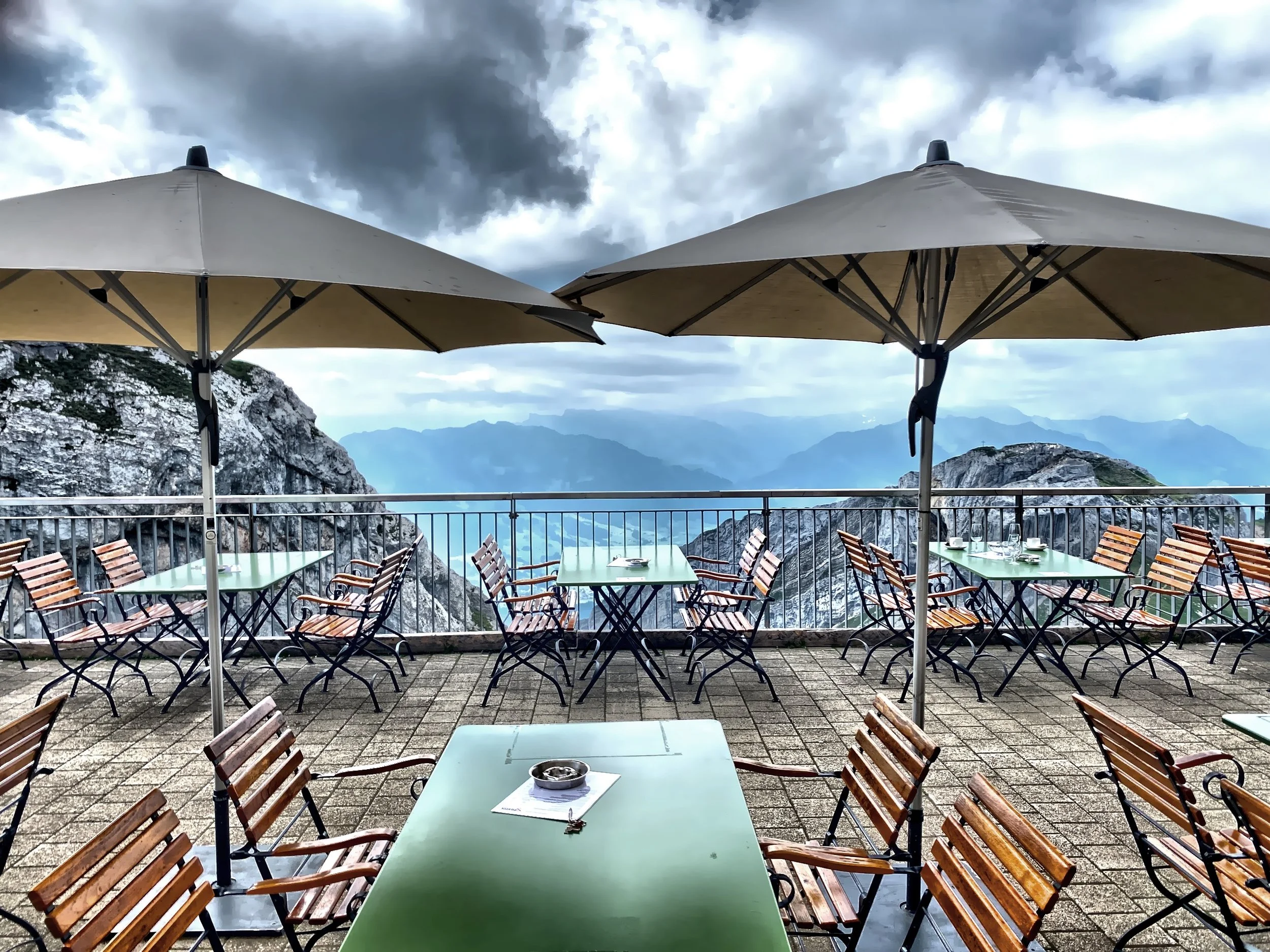  Table with a view… 