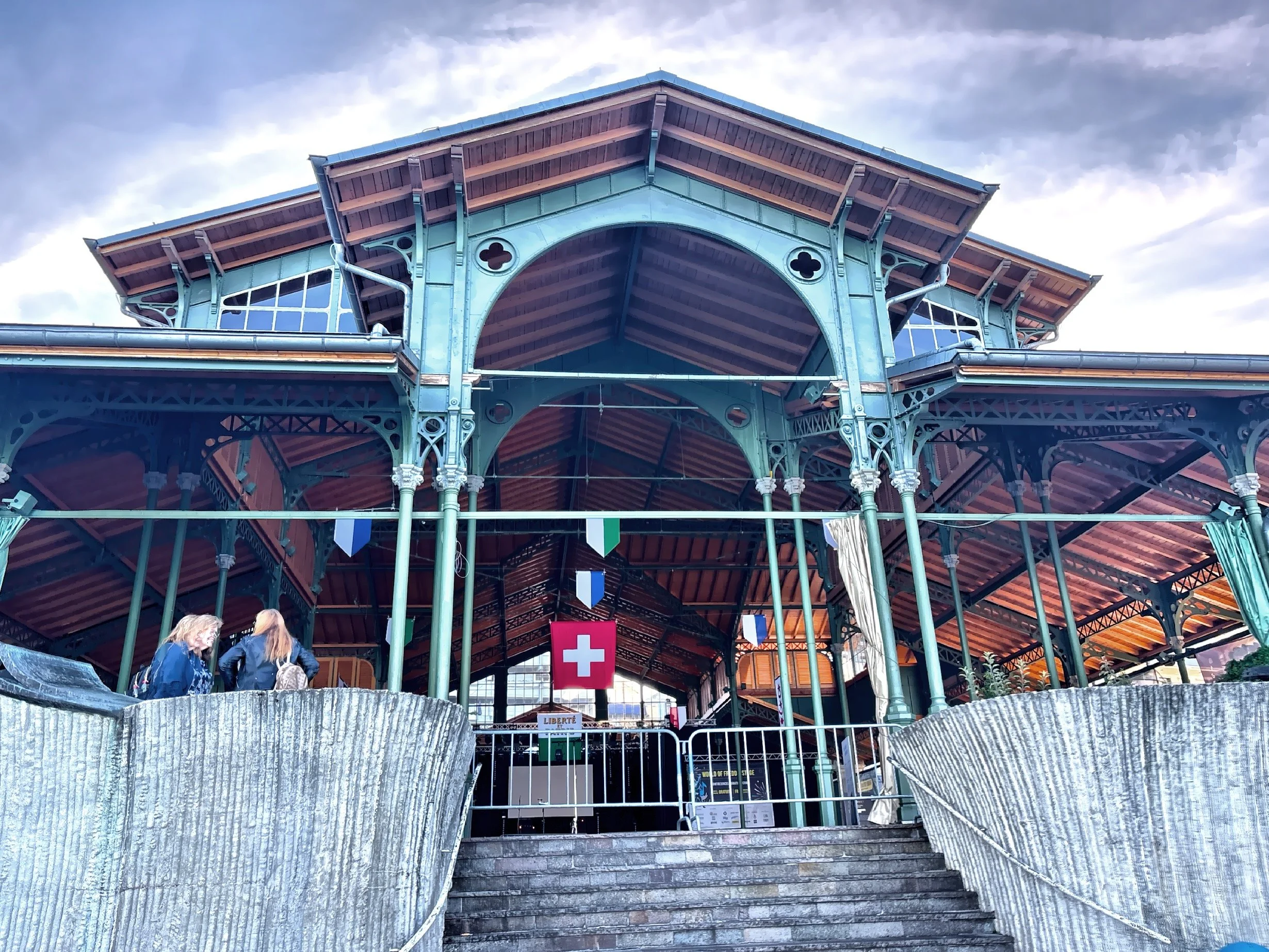  The Covered Market was built between 1891 and 1892 and was a gift from German-born Swiss confectioner Henry Nestle, founder of Nestle company.  