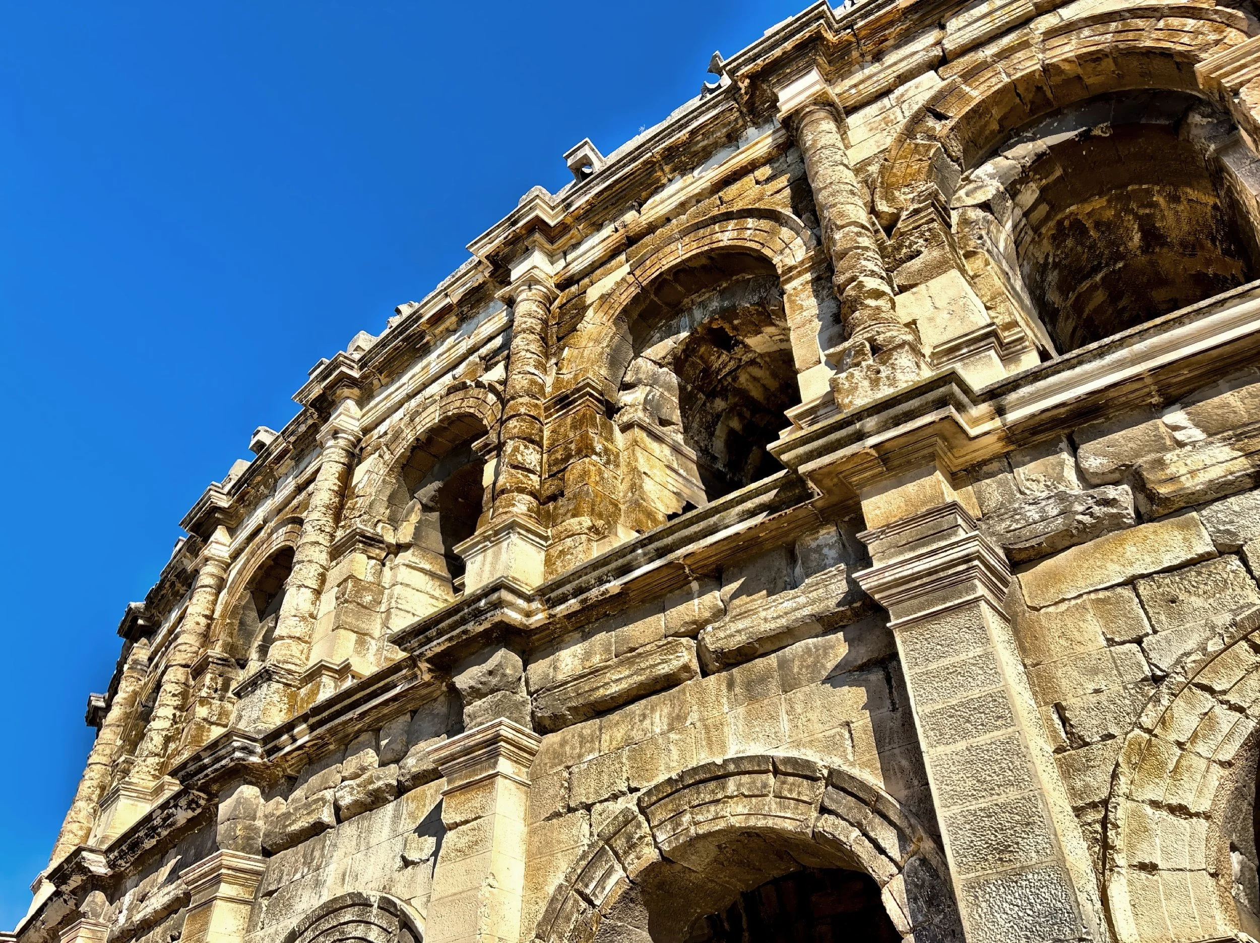  The amphitheater was originally built for gladiatorial games and wild animal hunts. 